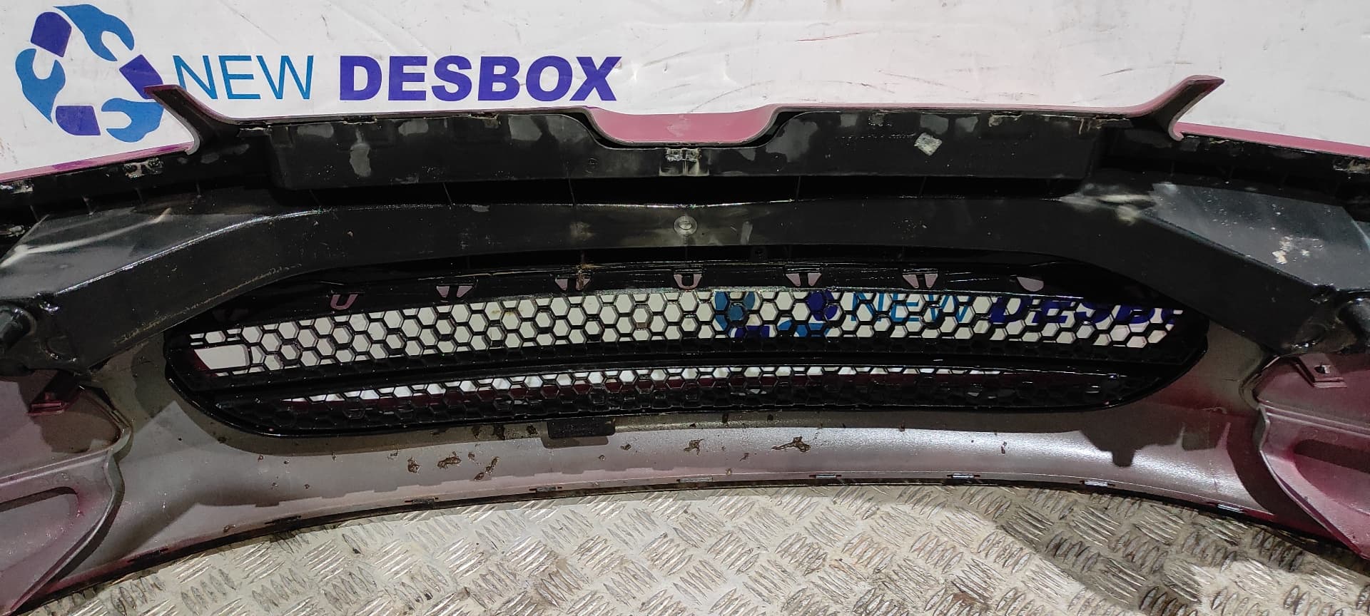 Recambio de PARAGOLPES DELANTERO para PEUGEOT 106 (S2) 1.5 Diesel CAT (TUD5 / VJX) VJZ referencia OEM IAM    - ROJO 5