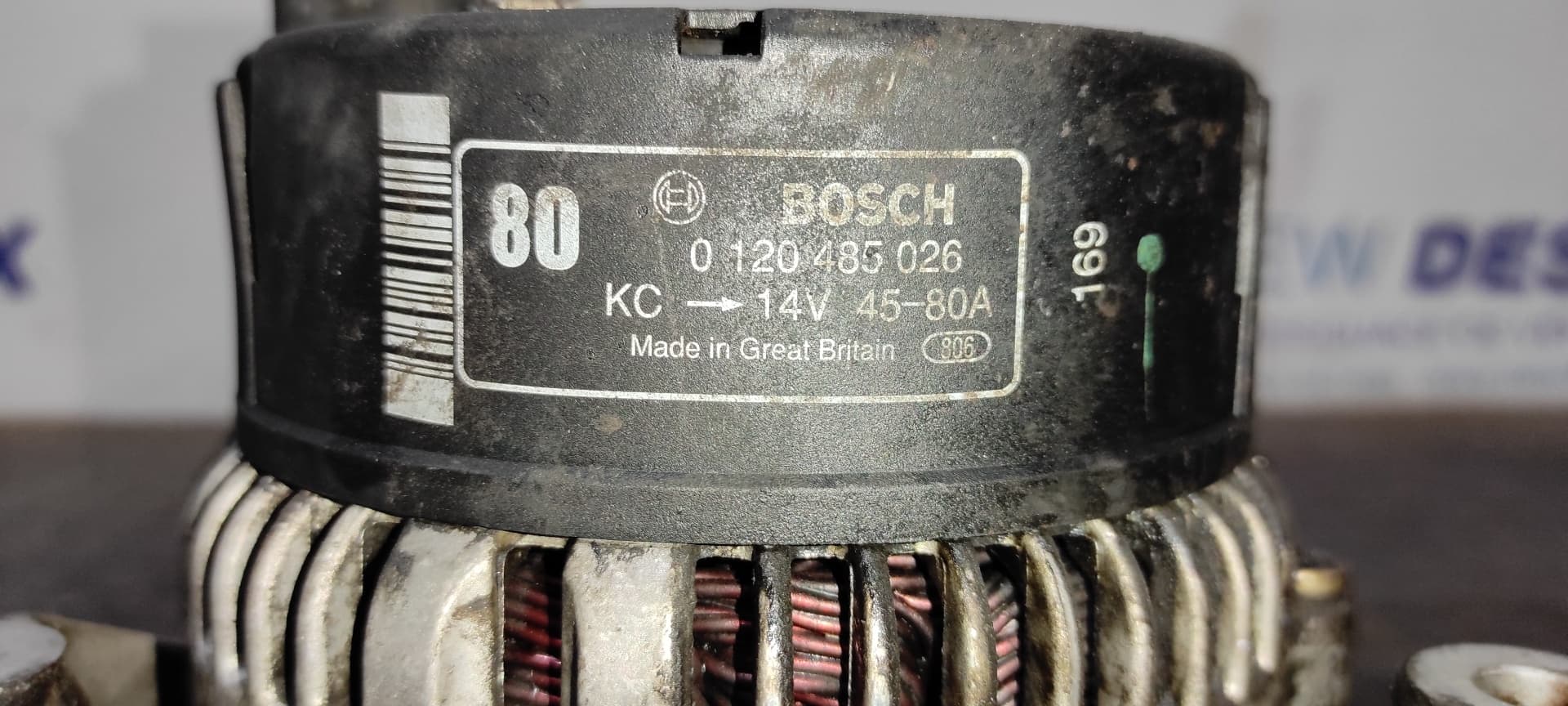 Recambio de ALTERNADOR para ALFA ROMEO 155 2.5 AR67301 referencia OEM IAM 0120485026 2