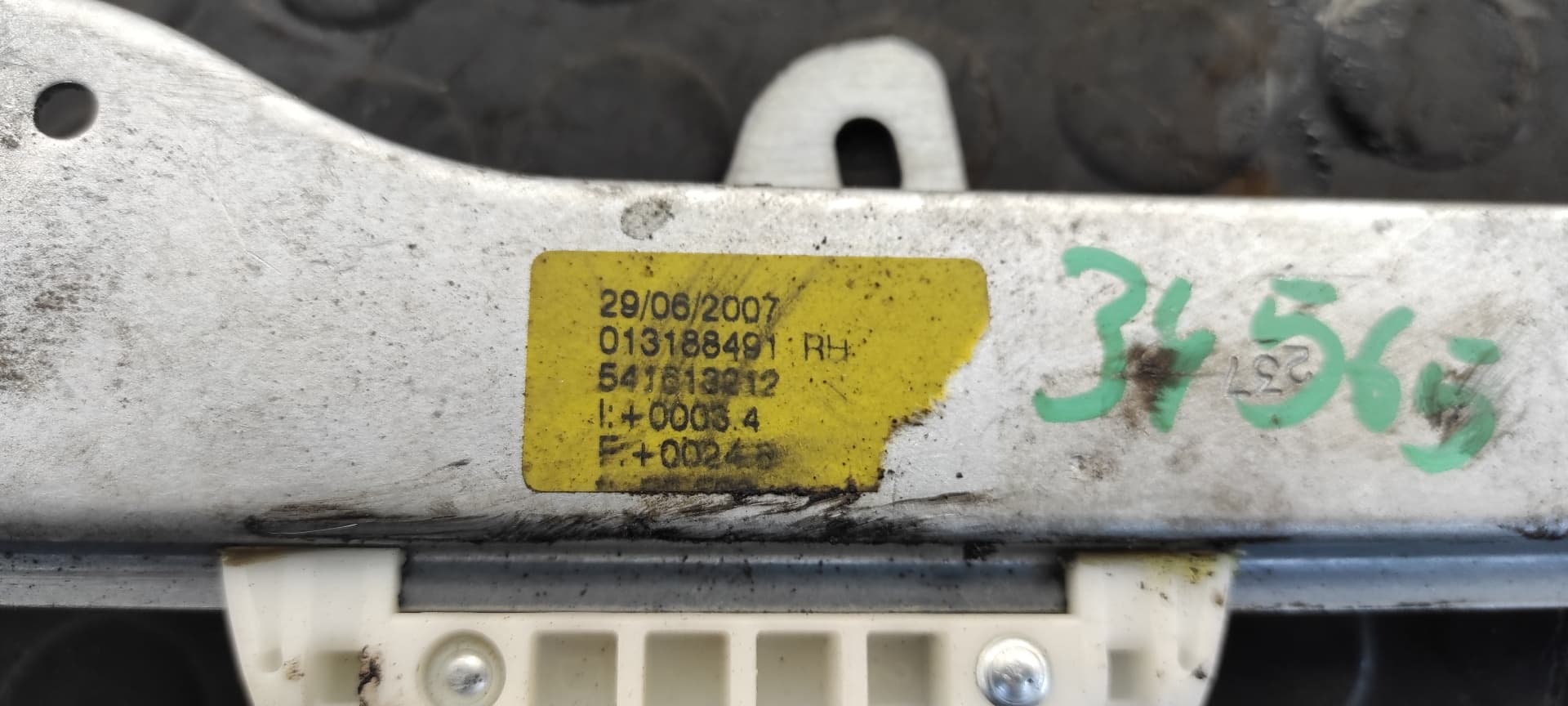 Recambio de ELEVALUNAS DELANTERO DERECHO para OPEL CORSA D CMon Z12XEP referencia OEM IAM 541613212   - BLANCO 4