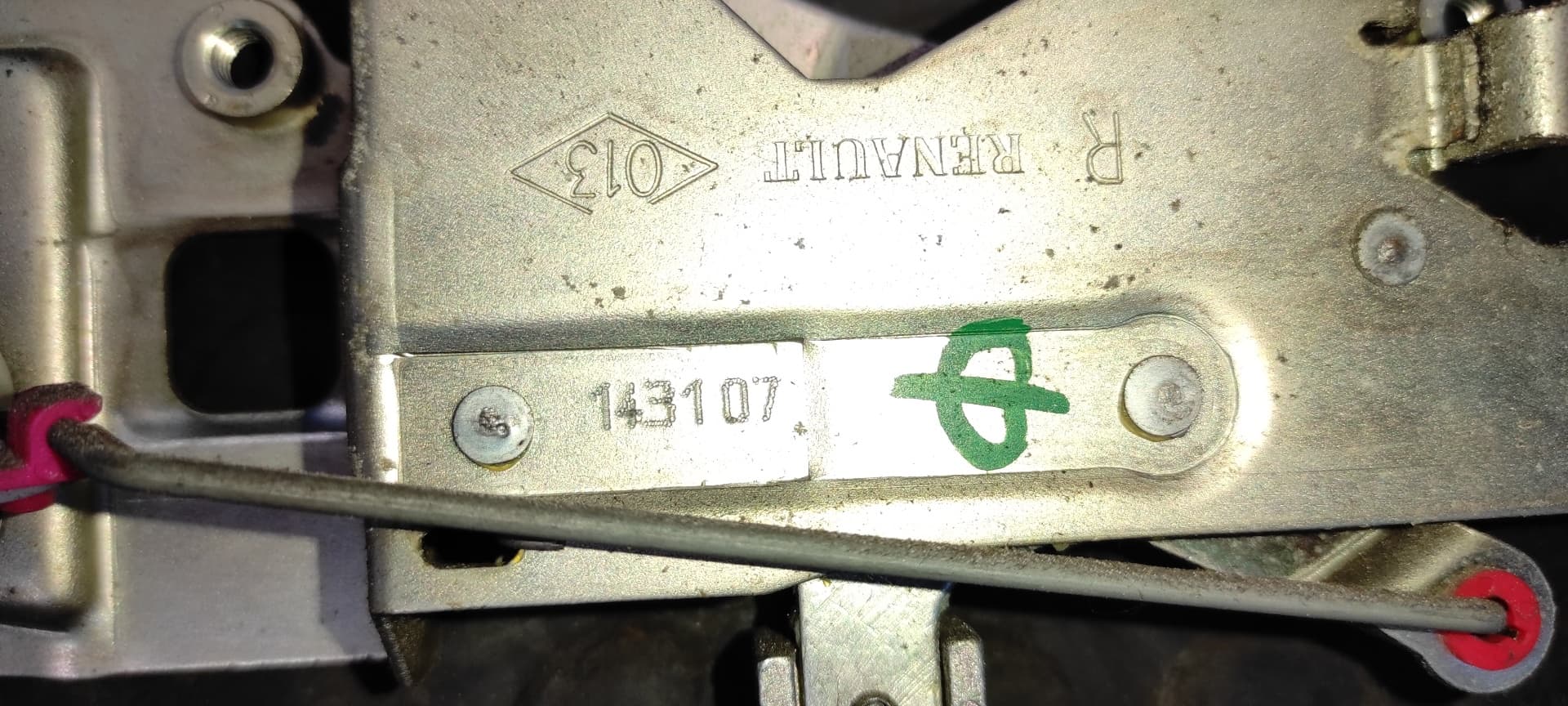 Recambio de CERRADURA  CORREDERA DERECHA  para NISSAN INTERSTAR MOD. 04 (X70) 2.5 dCi Diesel CAT G9U referencia OEM IAM    - BLANCA 5
