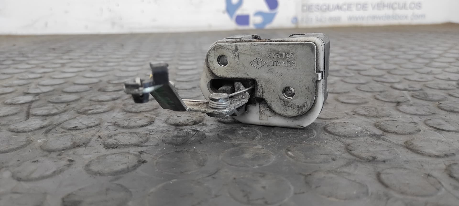 Recambio de CERRADURA  CORREDERA DERECHA  para NISSAN INTERSTAR MOD. 04 (X70) 2.5 dCi Diesel CAT G9U referencia OEM IAM 351343   - BLANCA 4