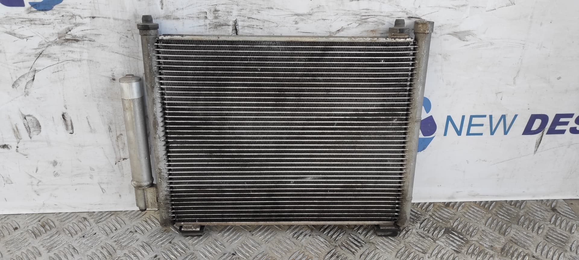 Recambio de CONDENSADOR / RADIADOR  AIRE ACONDICIONADO para SUZUKI IGNIS RM (MH) Básico Z13DT referencia OEM IAM 9531086GA0   - BLANCO 3