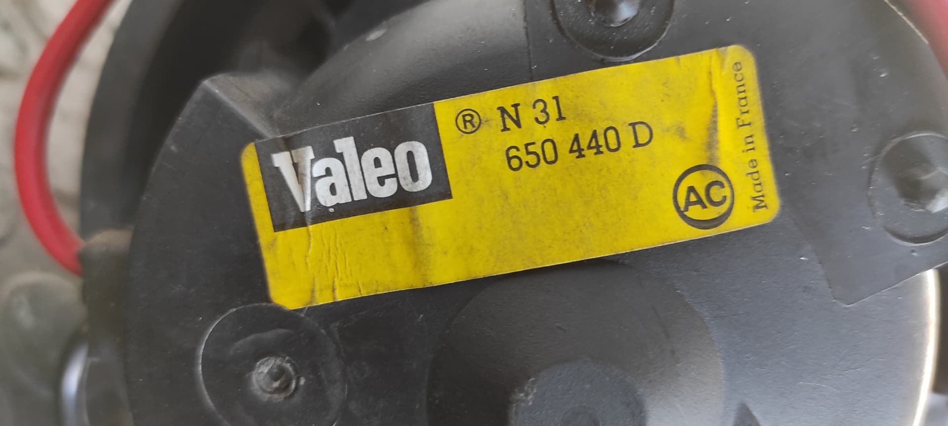 Recambio de MOTOR CALEFACCION para PEUGEOT PARTNER (S1) 1.9 Diesel WJYDW8B referencia OEM IAM 650440D   - ROJO 5