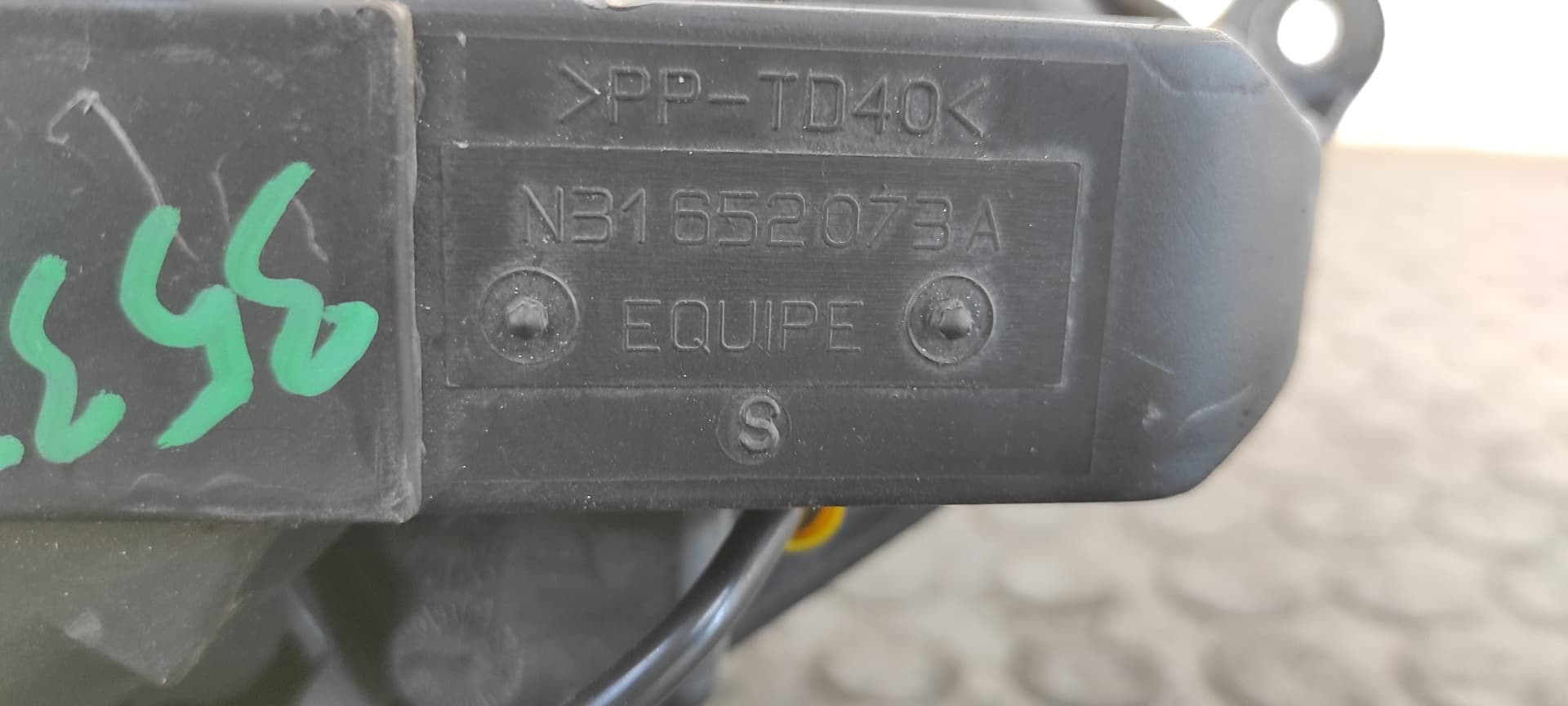 Recambio de MOTOR CALEFACCION para PEUGEOT PARTNER (S1) 1.9 Diesel WJYDW8B referencia OEM IAM 650440D   - ROJO 2