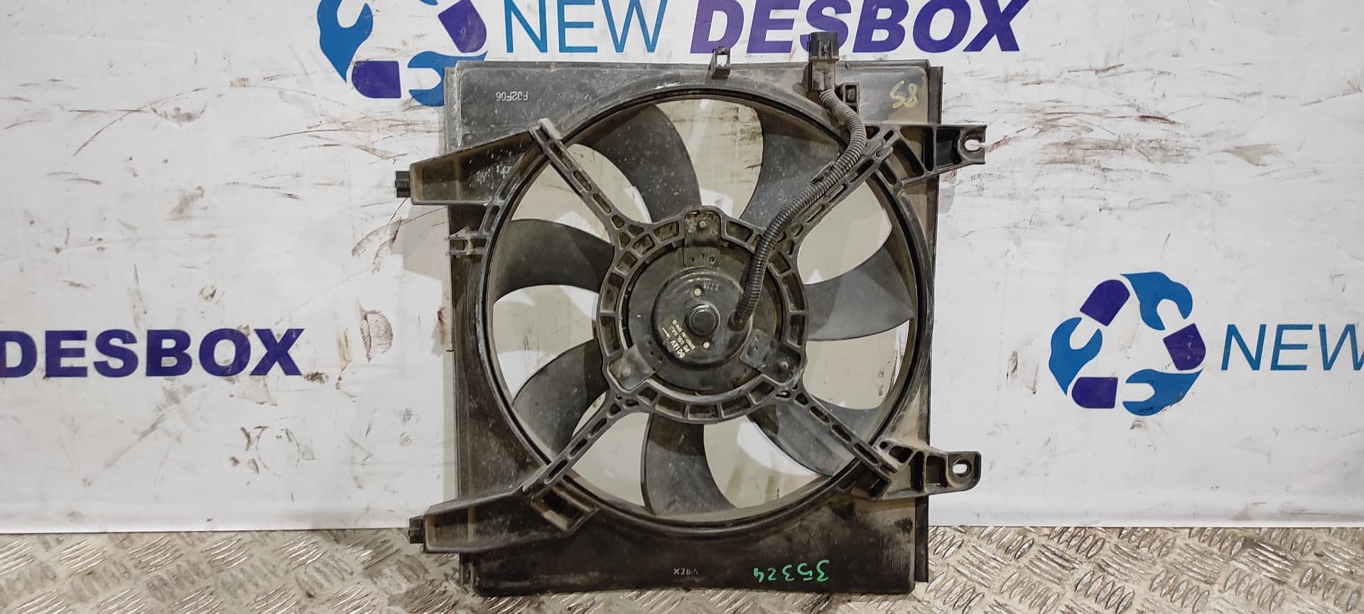 Recambio de ELECTROVENTILADOR para HYUNDAI MATRIX (FC) 1.6 GLS G4EDG referencia OEM IAM F02F06   - GRIS