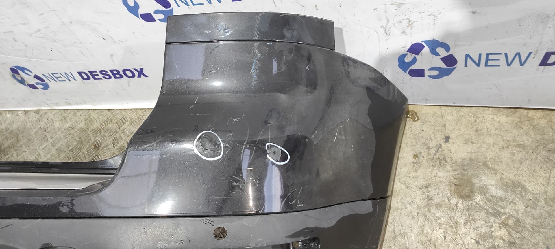 Recambio de PARAGOLPES TRASERO para VOLKSWAGEN TOUAREG (7LA) BAC referencia OEM IAM    - NEGRO 7