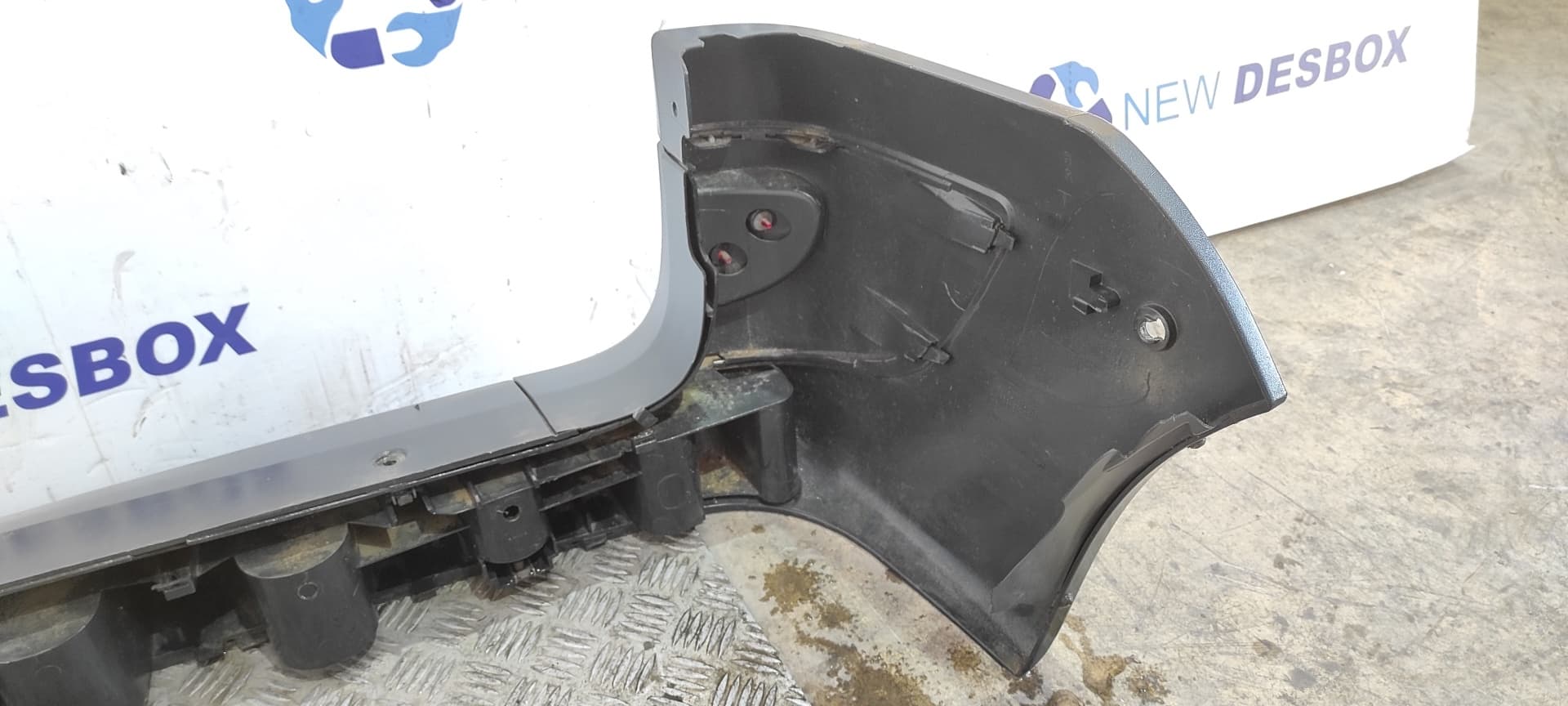 Recambio de PARAGOLPES TRASERO para NISSAN KUBISTAR (X76) Premium (L1) K9K700 referencia OEM IAM    - BLANCO 8
