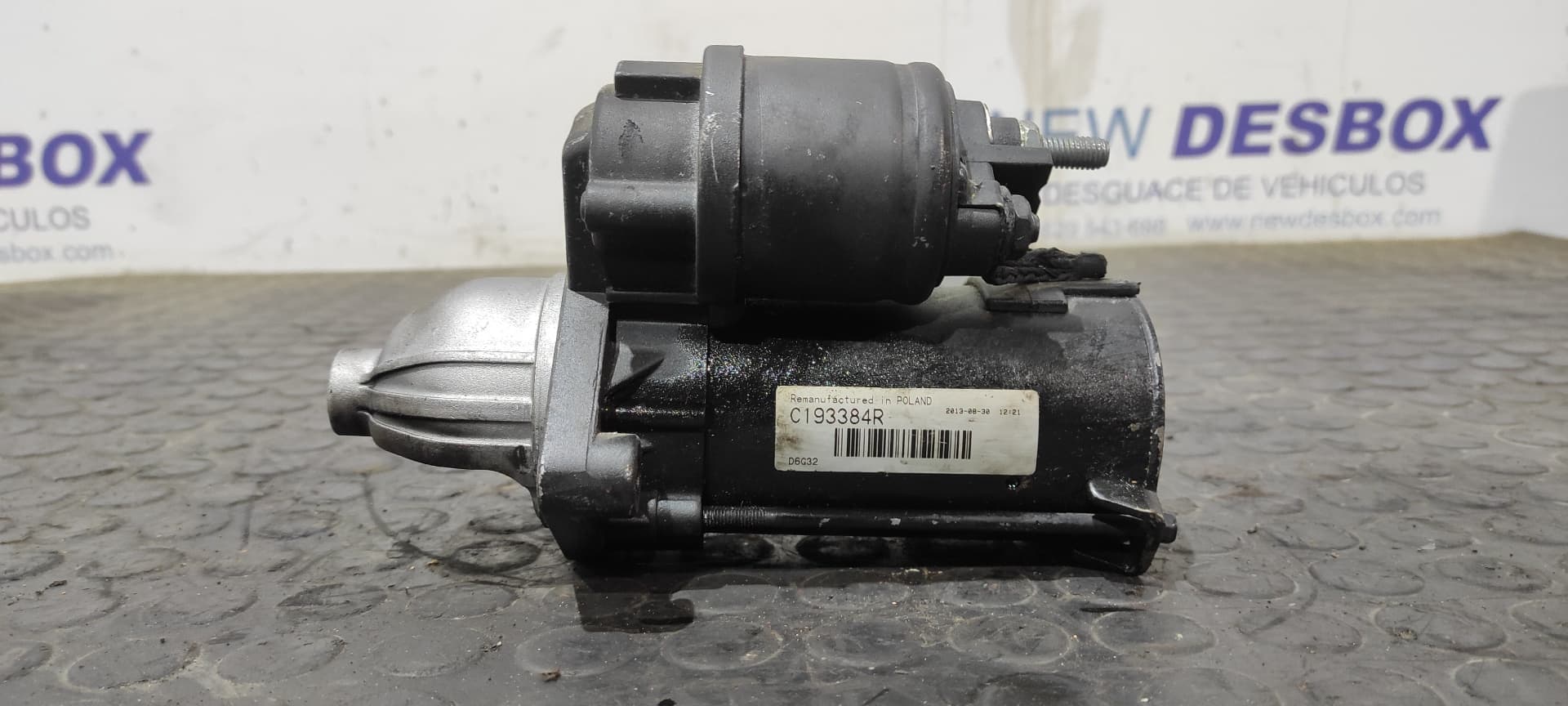 Recambio de MOTOR ARRANQUE para FIAT GRANDE PUNTO (199) 1.3 16V JTD CAT 199A3000 referencia OEM IAM 458191   - NEGRO