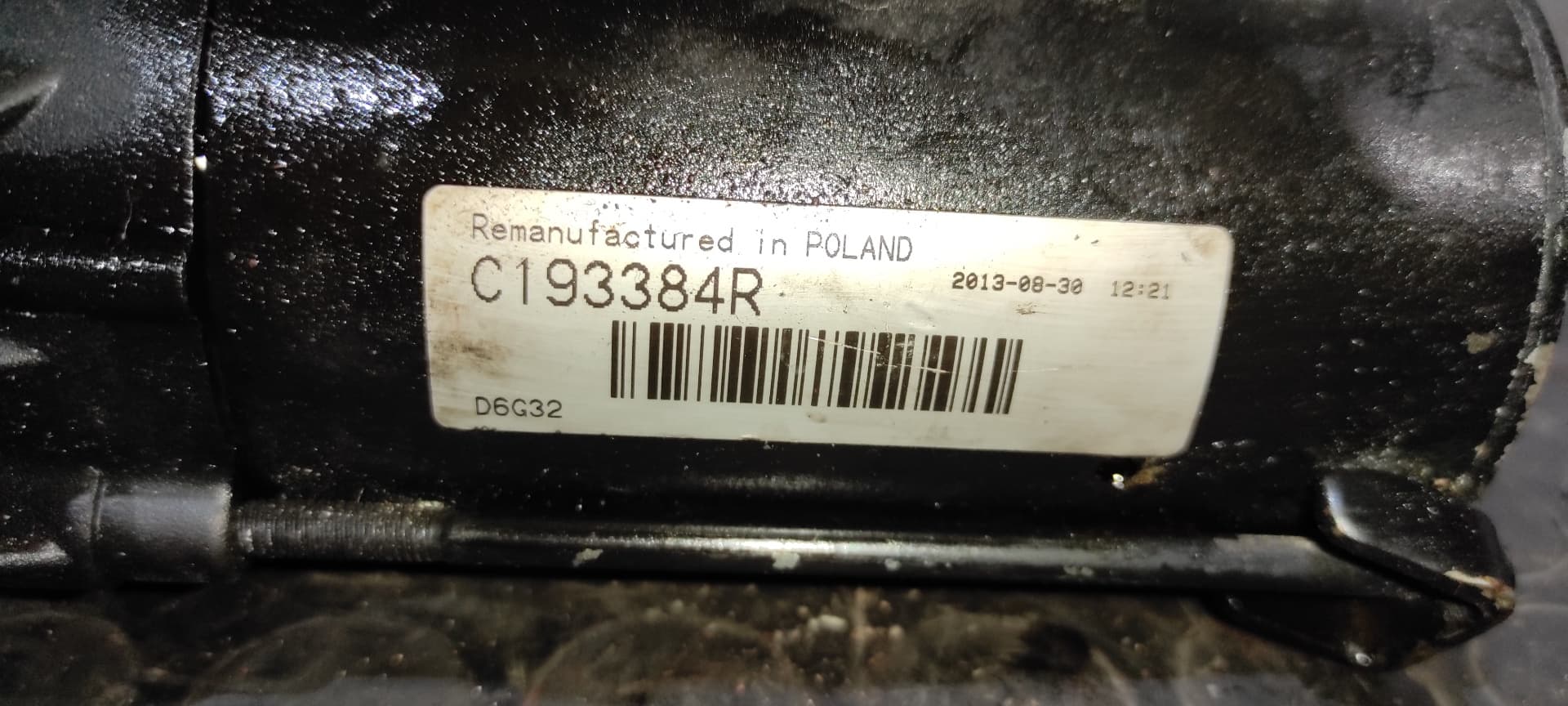Recambio de MOTOR ARRANQUE para FIAT GRANDE PUNTO (199) 1.3 16V JTD CAT 199A3000 referencia OEM IAM 458191   - NEGRO 2