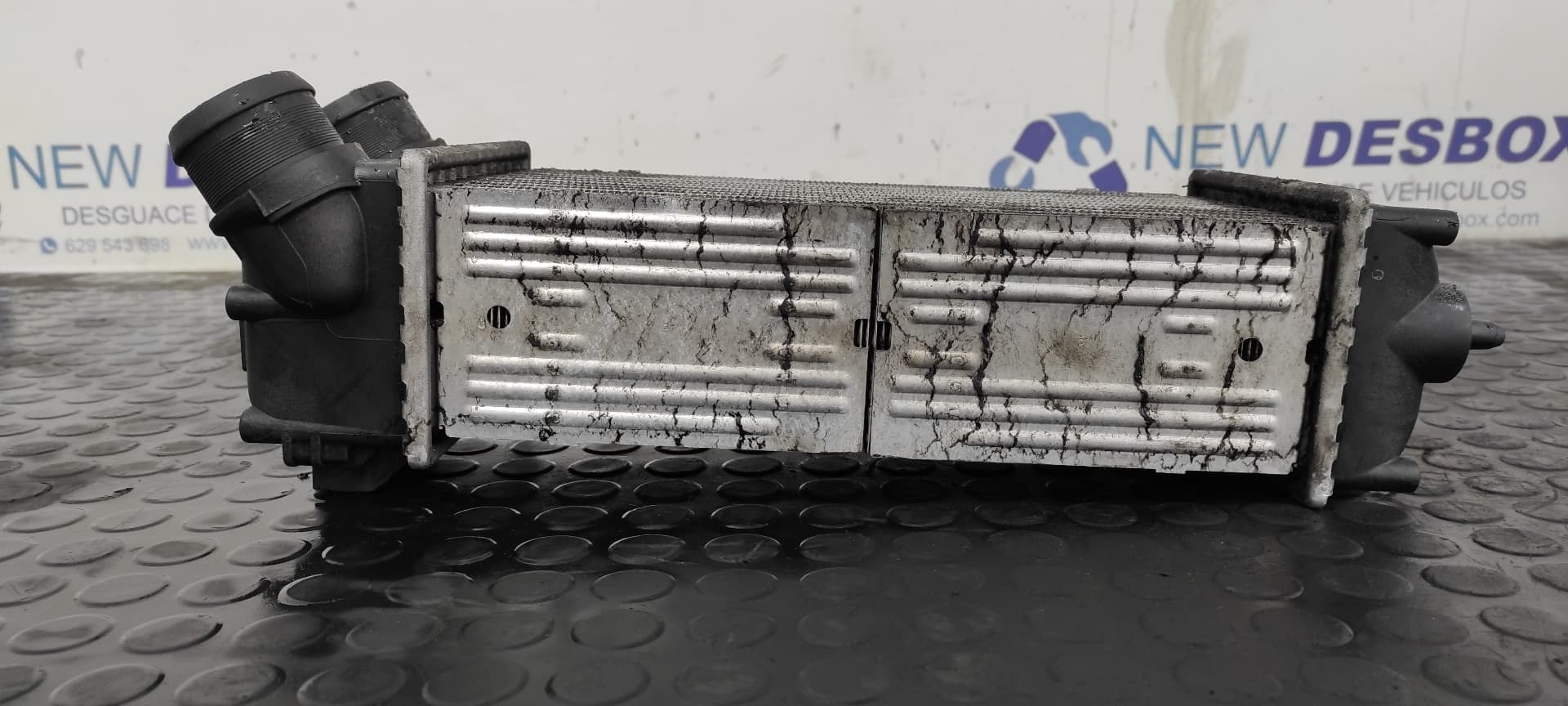 Recambio de INTERCOOLER para CITROEN C4 PICASSO Cool 9HZ referencia OEM IAM 9648551880   - GRIS 6