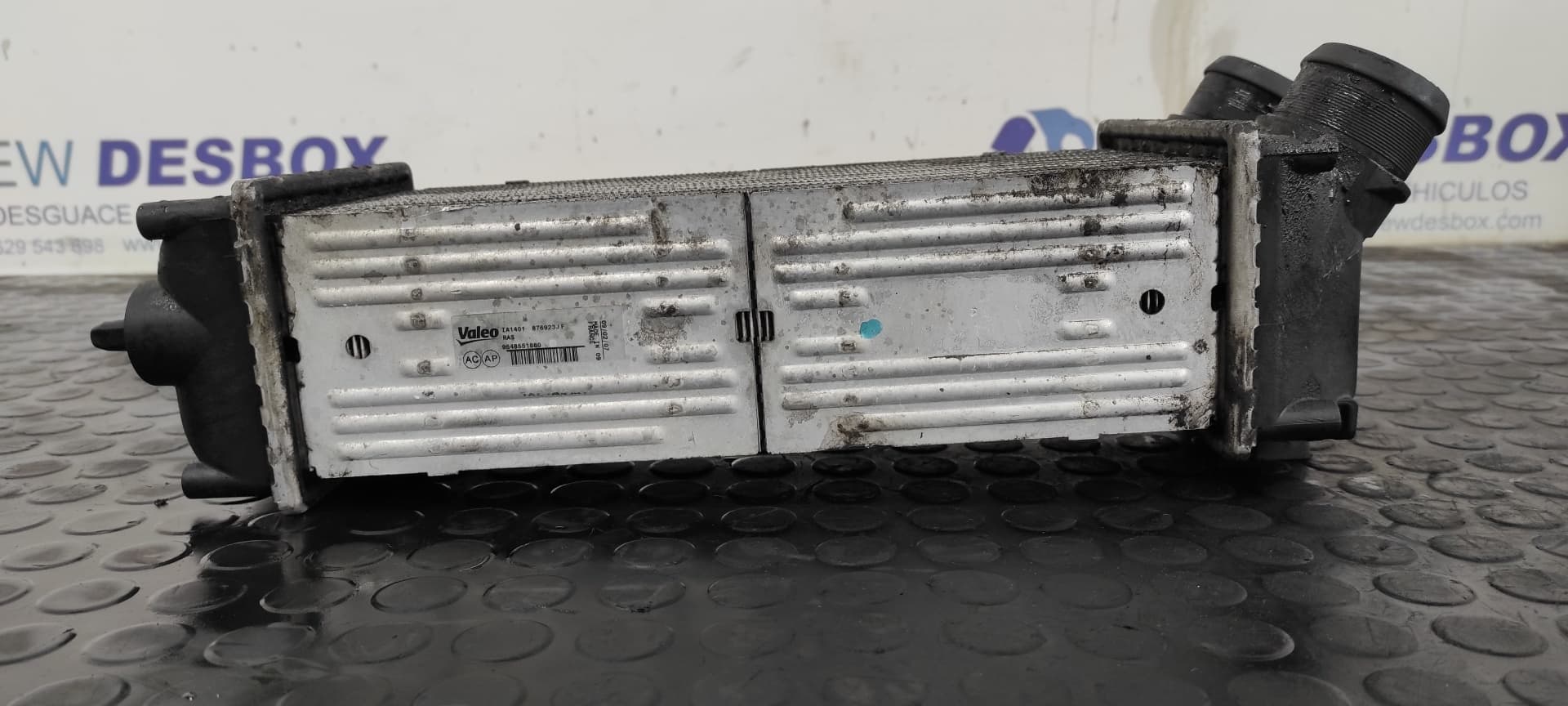 Recambio de INTERCOOLER para CITROEN C4 PICASSO Cool 9HZ referencia OEM IAM 9648551880   - GRIS 2