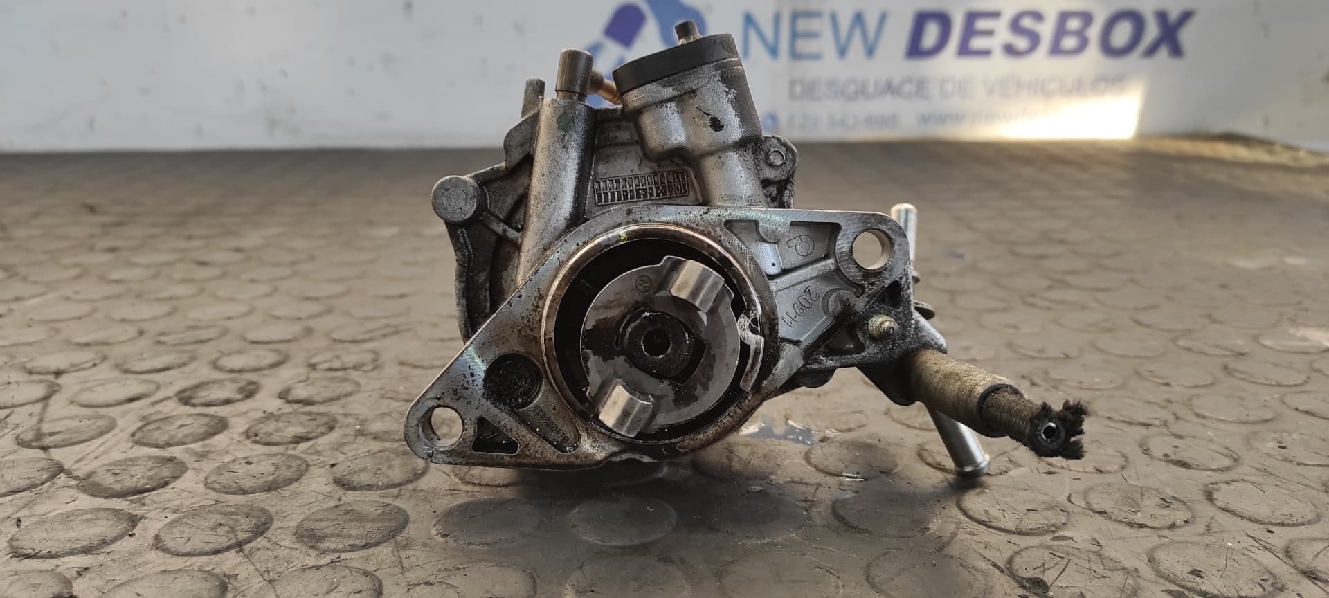 Recambio de DEPRESOR FRENO / BOMBA VACIO para FIAT DOBLO CARGO Basis Kasten 199A3000 referencia OEM IAM 55221036   - BLANCO 2