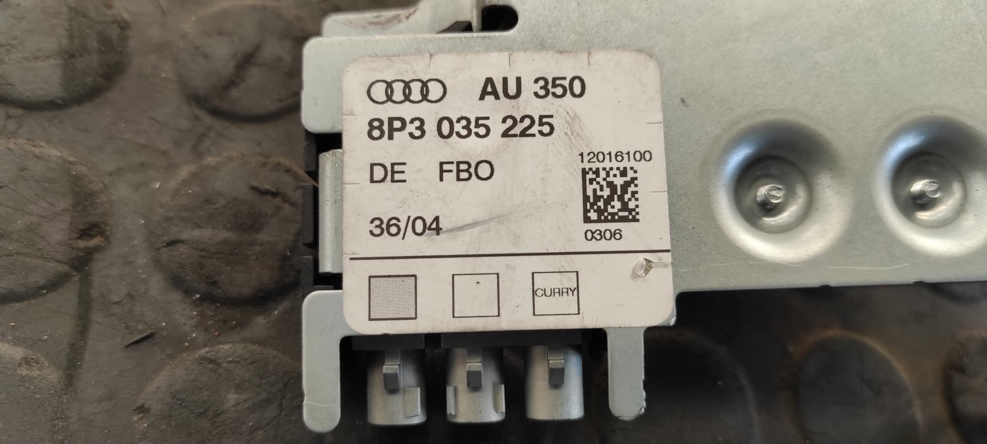 Recambio de MODULO ELECTRONICO para AUDI A3 (8P) 2.0 TDI Ambiente BKD referencia OEM IAM 8P3035225   - NEGRO 5