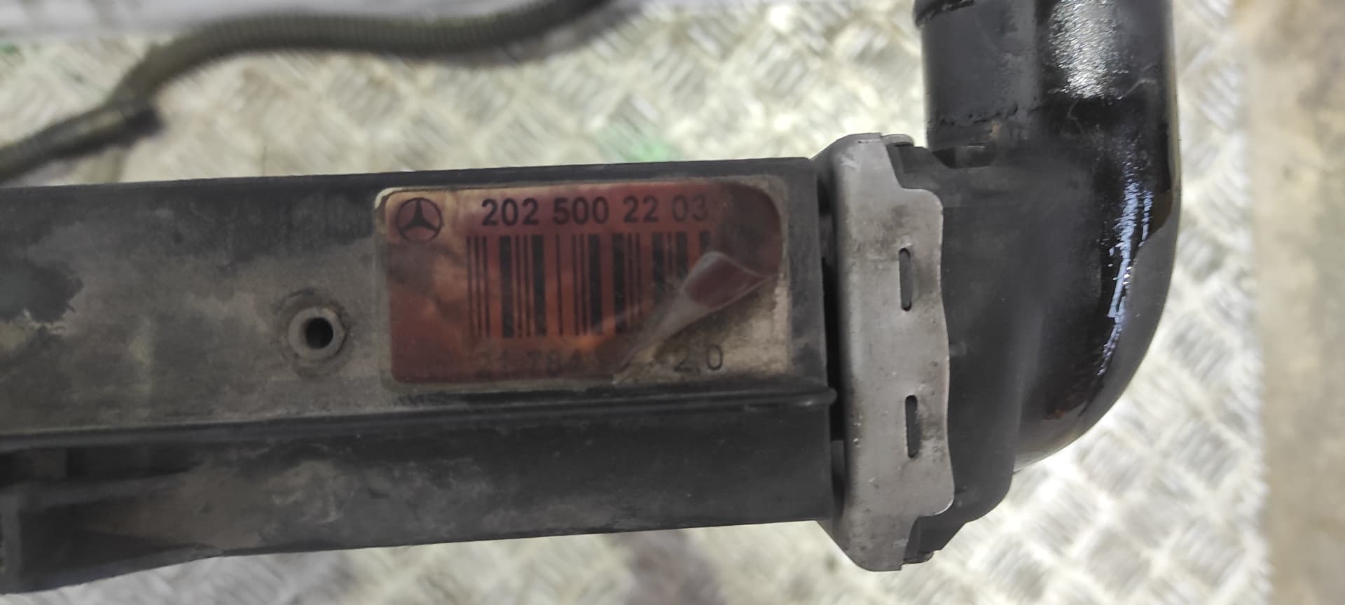 Recambio de RADIADOR AGUA para MERCEDES-BENZ CLASE C (W202) BERLINA 1.8 16V CAT M111920 referencia OEM IAM 2025002203   - GRIS 5