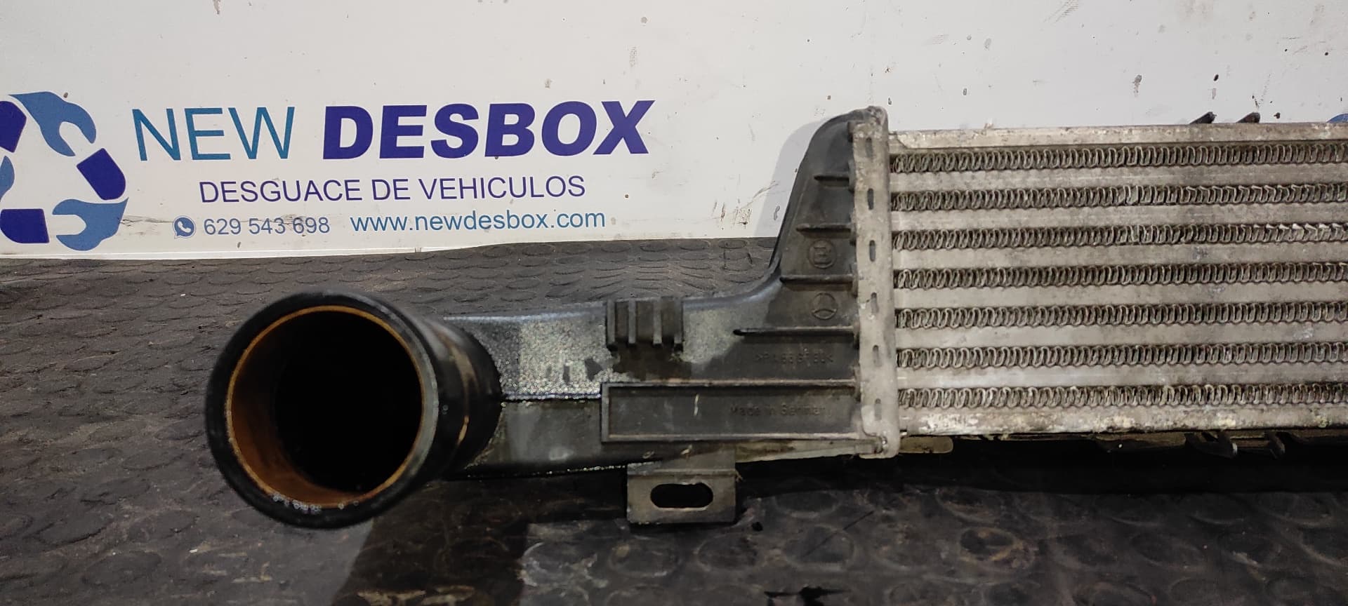 Recambio de INTERCOOLER para MERCEDES-BENZ CLASE E (W210) BERLINA DIESEL OM606962 referencia OEM IAM A2105001200   - GRIS 5