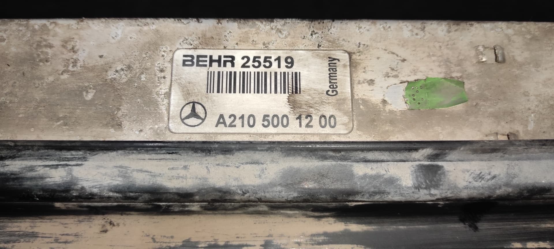 Recambio de INTERCOOLER para MERCEDES-BENZ CLASE E (W210) BERLINA DIESEL OM606962 referencia OEM IAM A2105001200   - GRIS 4