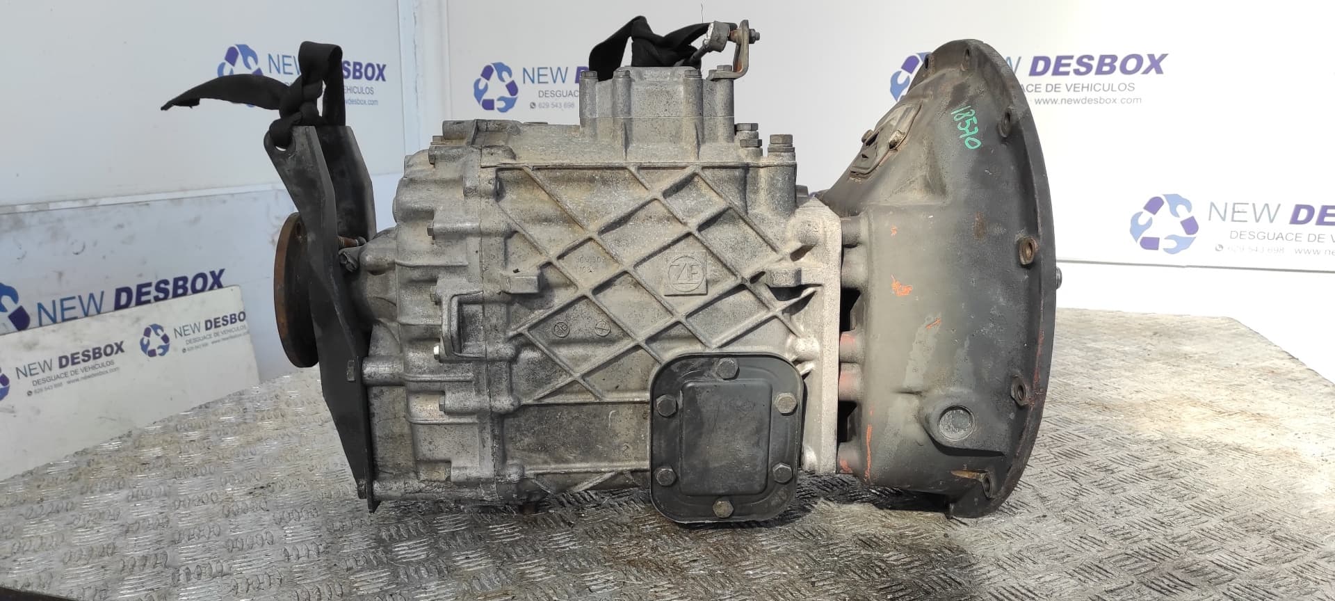 Recambio de CAJA CAMBIOS para NISSAN ATLEON B4.40 TURBO B4.40 TURBO  referencia OEM IAM ZF S5-42   - BLANCO 2