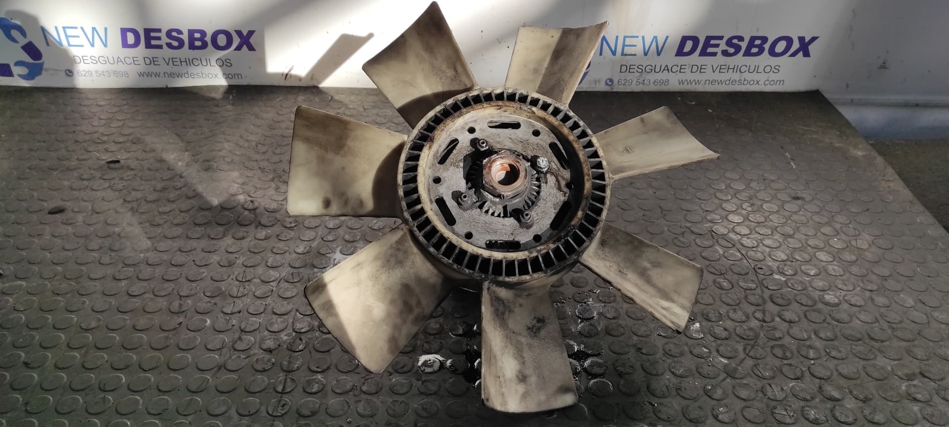 Recambio de VENTILADOR VISCOSO MOTOR para NISSAN ATLEON B4.40 TURBO B4.40 TURBO  referencia OEM IAM BWCS   - BLANCO 3