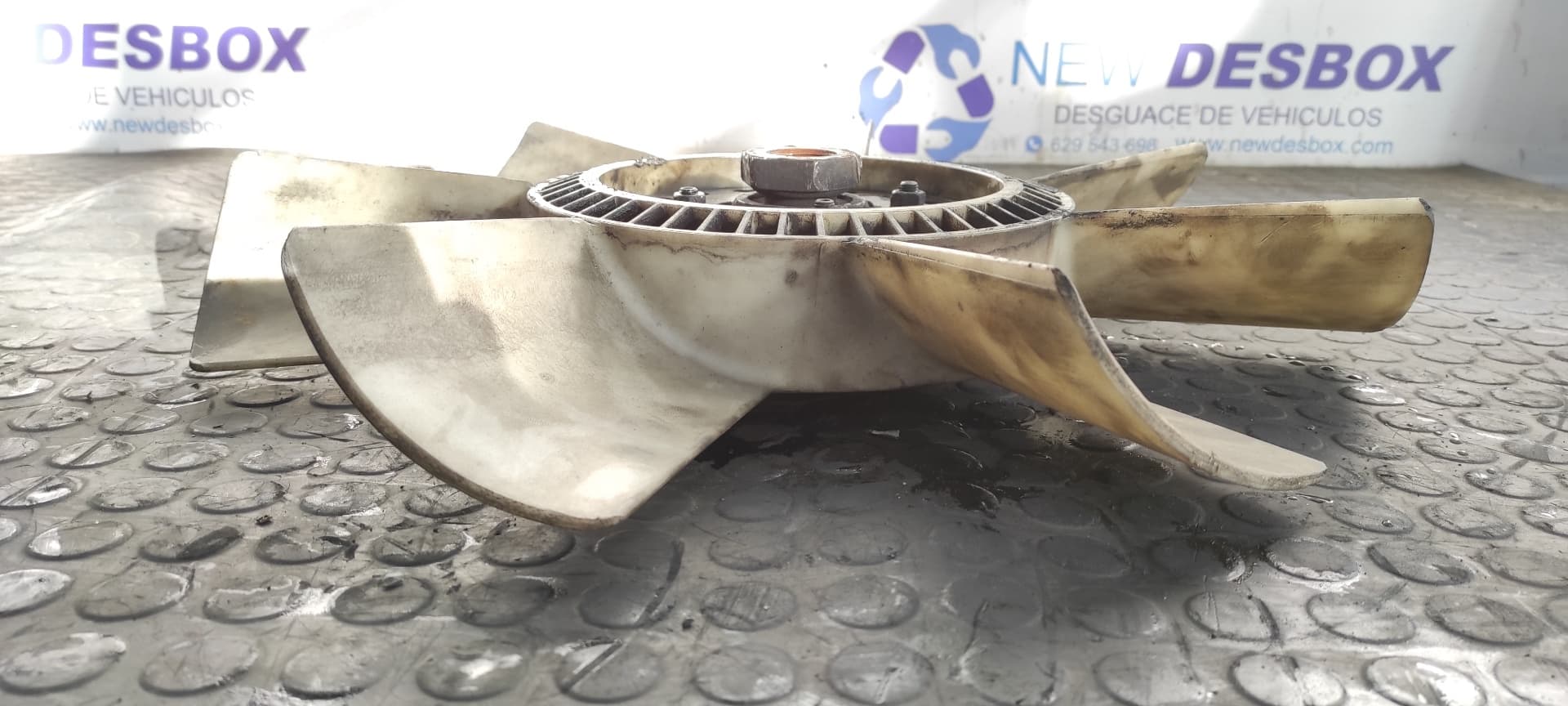 Recambio de VENTILADOR VISCOSO MOTOR para NISSAN ATLEON B4.40 TURBO B4.40 TURBO  referencia OEM IAM BWCS   - BLANCO 6
