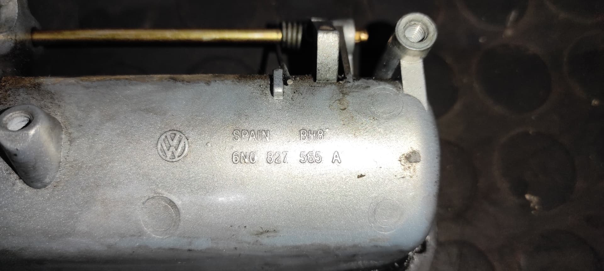 Recambio de MANETA EXTERIOR PORTON para VOLKSWAGEN SHARAN (7M8) 1.9 TDI AFN referencia OEM IAM 6N0827565A   - GRIS 2