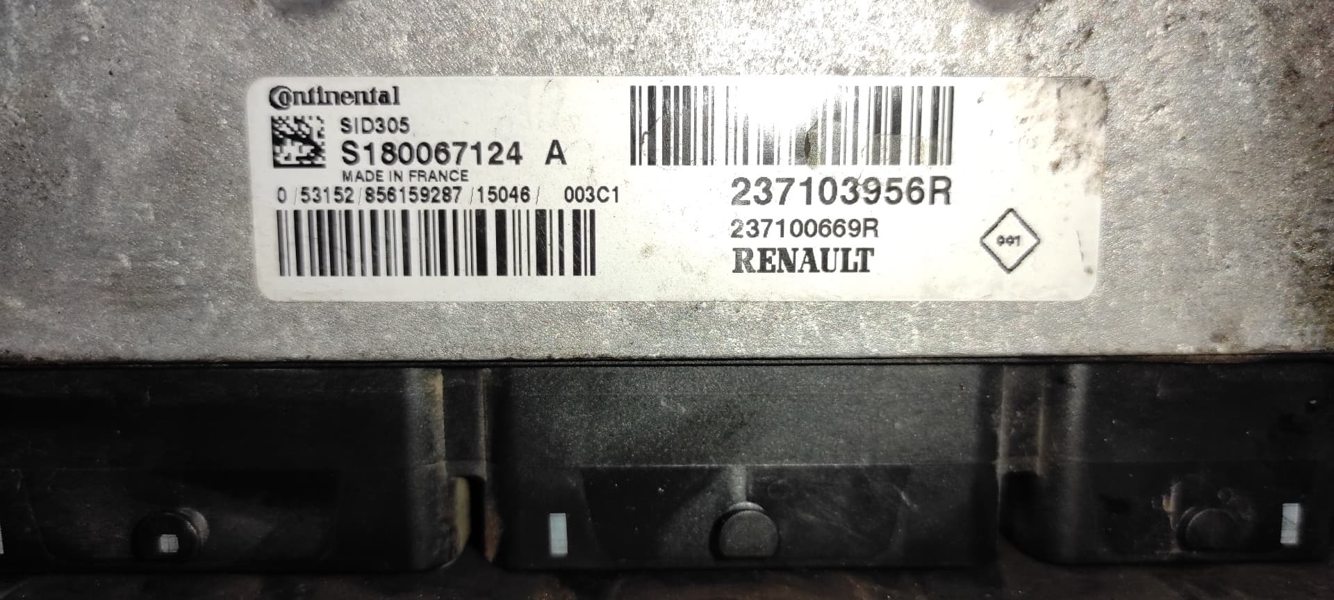 Recambio de CENTRALITA MOTOR UCE para RENAULT MEGANE III BERLINA 5 P K9K J8 referencia OEM IAM 237103956R   - BLANCO 6