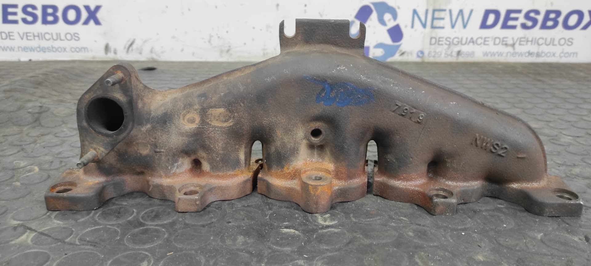 Recambio de COLECTOR ESCAPE para PEUGEOT 407 2.0 16V HDI CAT (RHR / DW10BTED4) RHR referencia OEM IAM 9681570480 6