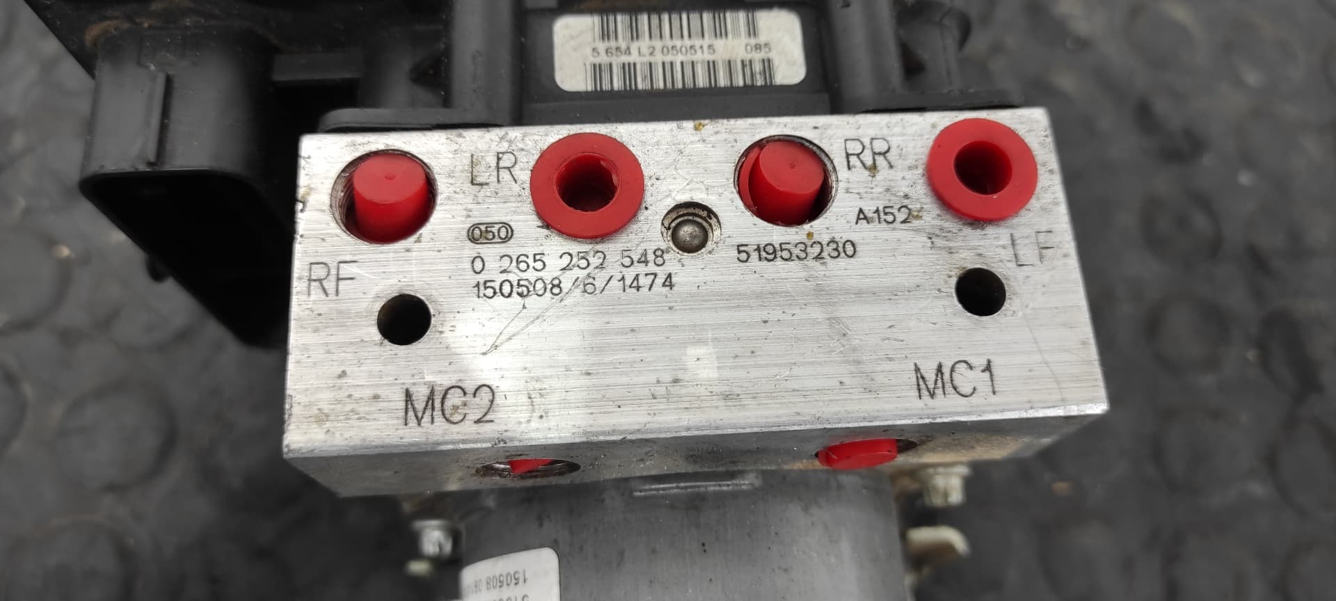 Recambio de ABS para FIAT 500 CABRIO (150) 169A4000 referencia OEM IAM 51953230 7