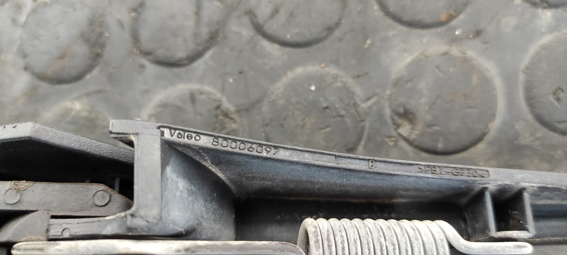 Recambio de BRAZO LIMPIA TRASERO para FIAT ULYSSE (179) 2.2 JTD Dynamic 4HWDW12ATED4 referencia OEM IAM 80006097   - GRIS 6