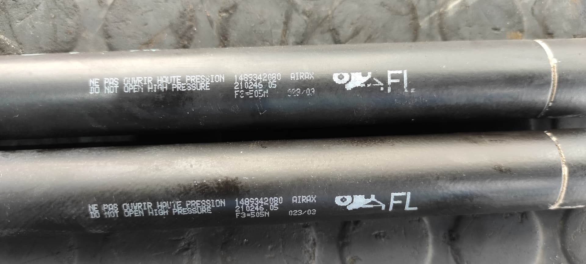 Recambio de AMORTIGUADORES MALETERO / PORTON para FIAT ULYSSE (179) 2.2 JTD Dynamic 4HWDW12ATED4 referencia OEM IAM 1489342080   - GRIS 2