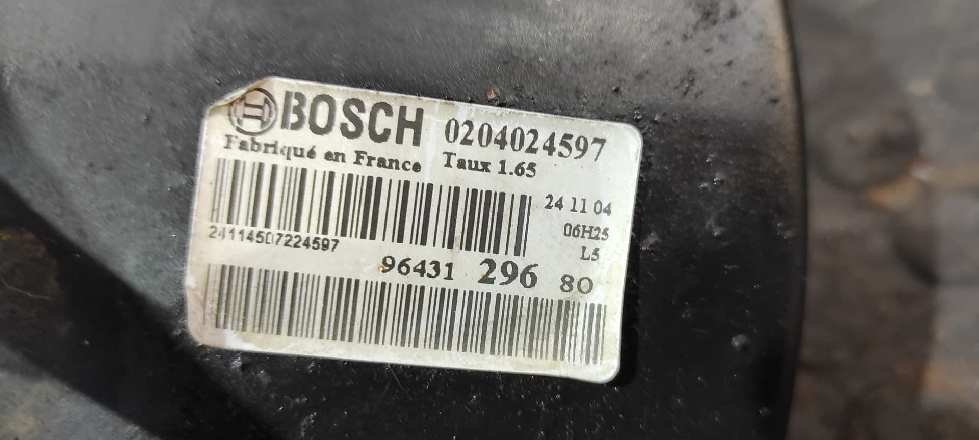 Recambio de SERVOFRENO para CITROEN C4 BERLINA 1.6 16V            referencia OEM IAM 9643129680   - ROJO 4