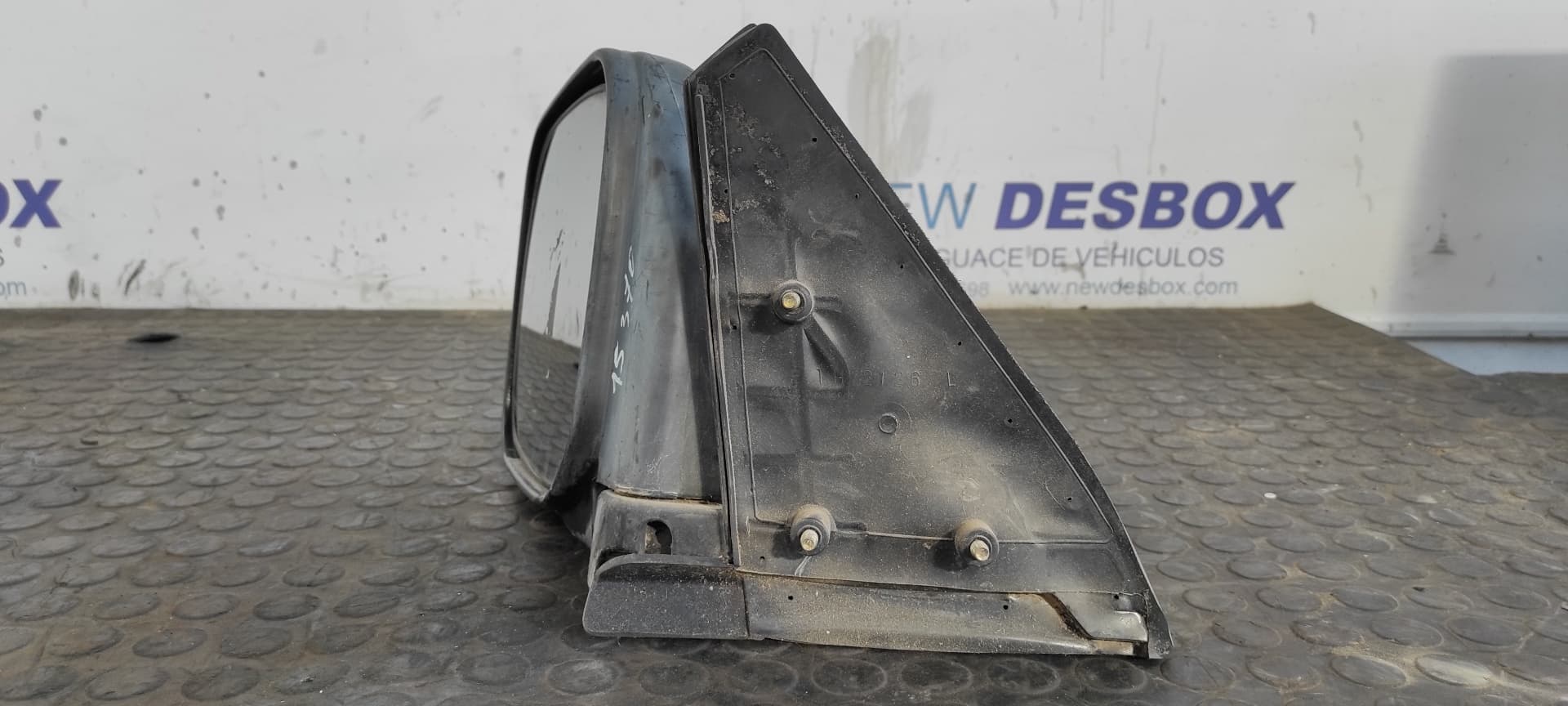 Recambio de RETROVISOR IZQUIERDO para MITSUBISHI MONTERO (V20/V40) 4M40 referencia OEM IAM    - GRIS 2