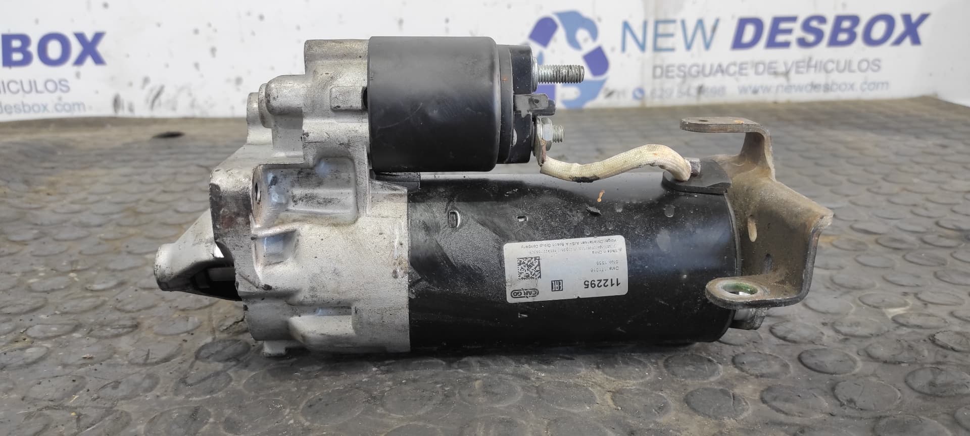 Recambio de MOTOR ARRANQUE para RENAULT RAPID/EXPRESS (F40) 1.6 D Familiar (F404) F8M720 referencia OEM IAM 112295   - BLANCO 3