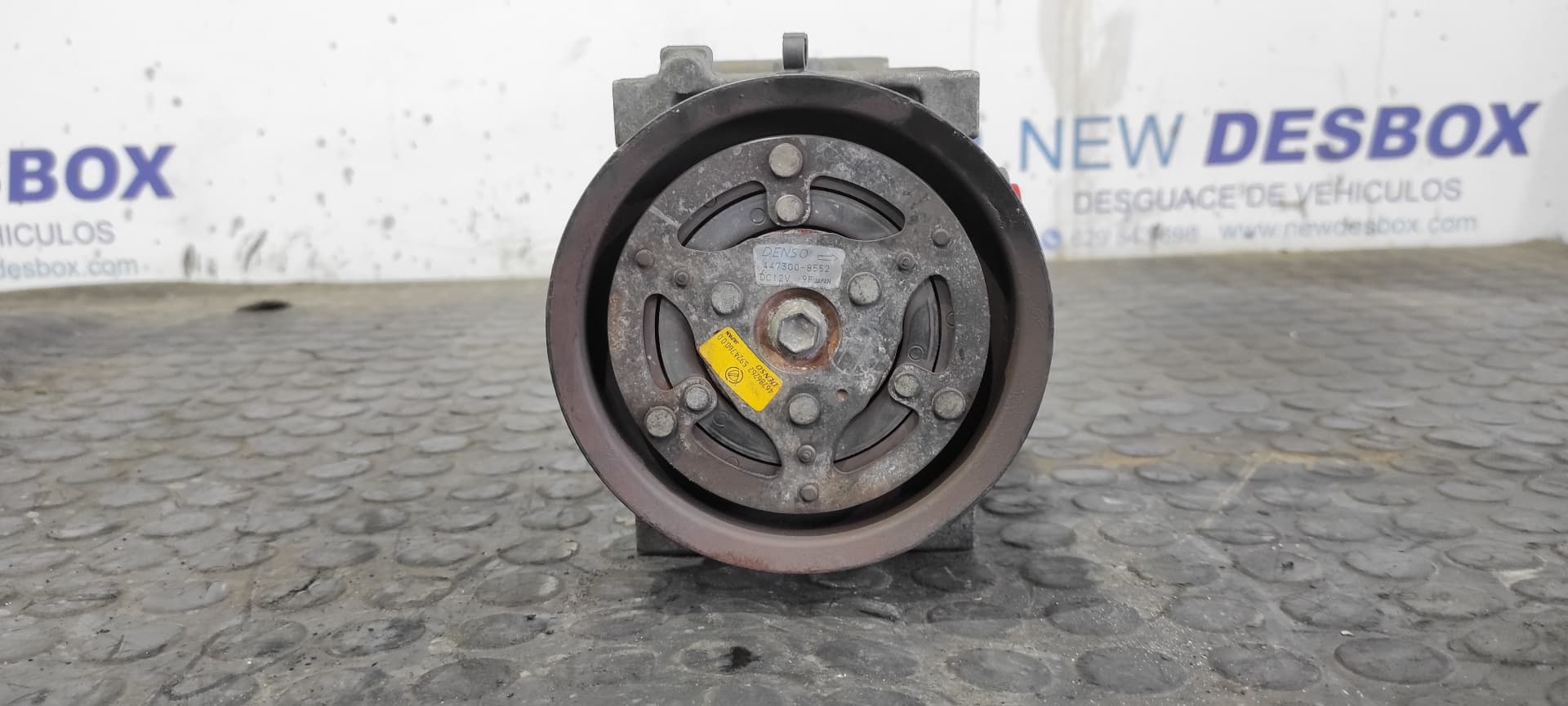 Recambio de COMPRESOR AIRE ACONDICIONADO para FIAT STRADA (278) 1.9 JTD 188A2000 referencia OEM IAM 4472607000   - BLANCO 4