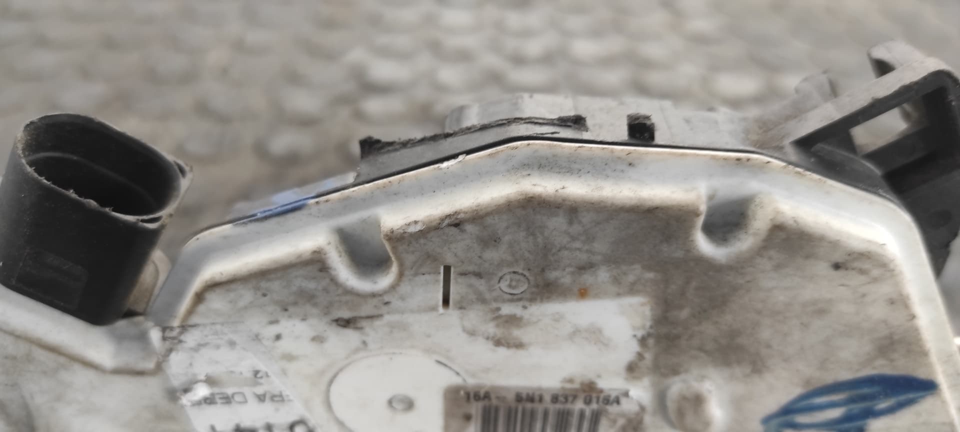 Recambio de CERRADURA PUERTA DELANTERA DERECHA para SEAT IBIZA SC (6J1) Ecomotive BMS referencia OEM IAM 5N1837016A   - BLANCO 7