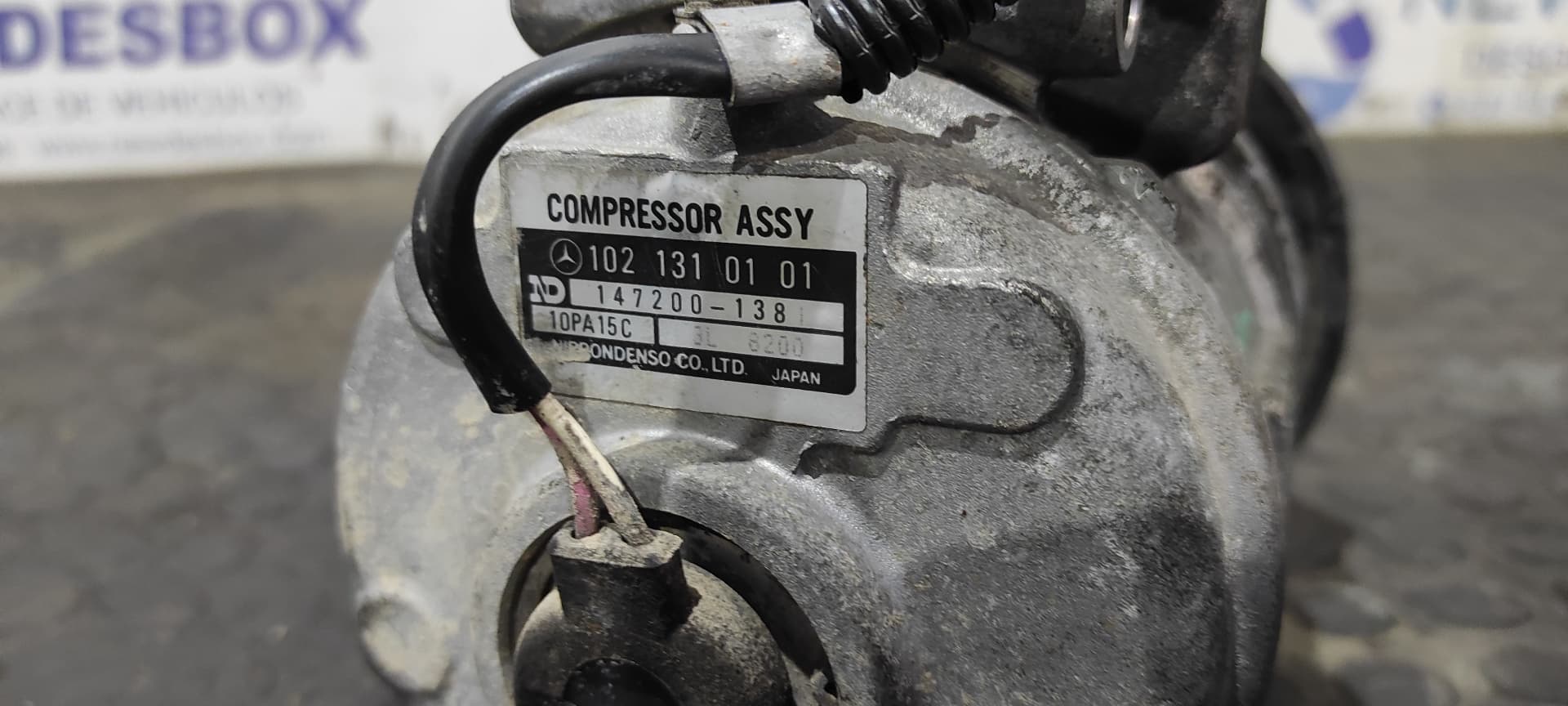 Recambio de COMPRESOR AIRE ACONDICIONADO para MERCEDES-BENZ CLASE E (W124) OM603912 referencia OEM IAM 1021310101 6