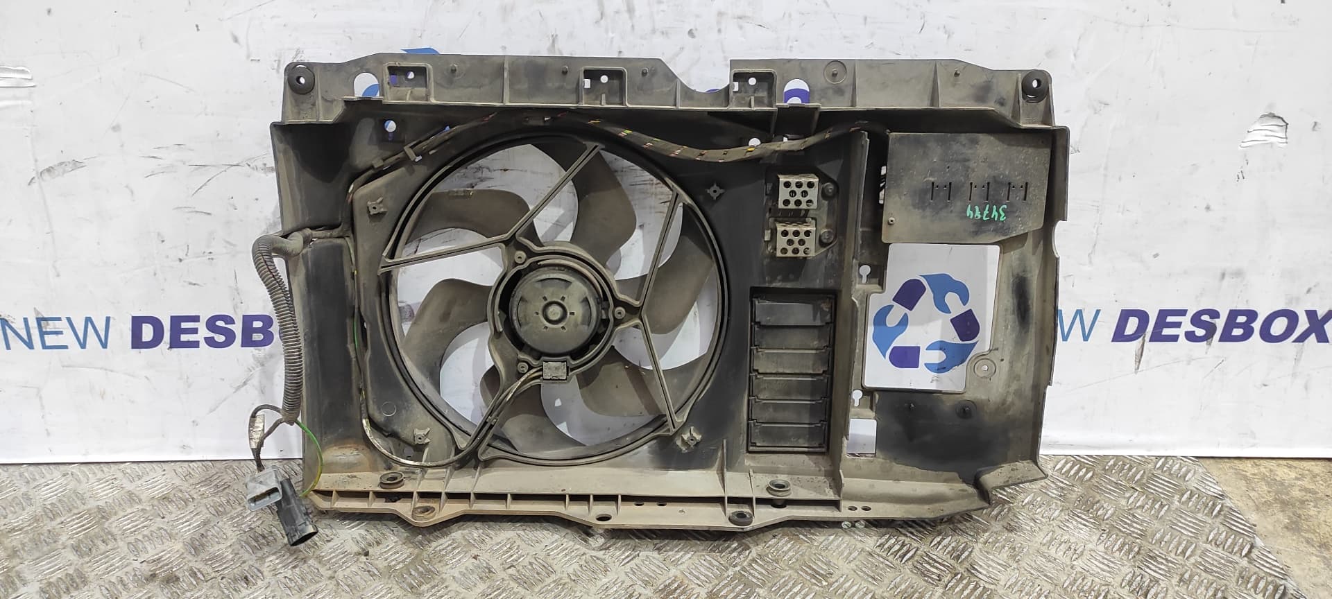 Recambio de ELECTROVENTILADOR para PEUGEOT PARTNER (S2) Combi Pro WJYDW8B referencia OEM IAM    - BLANCO 5
