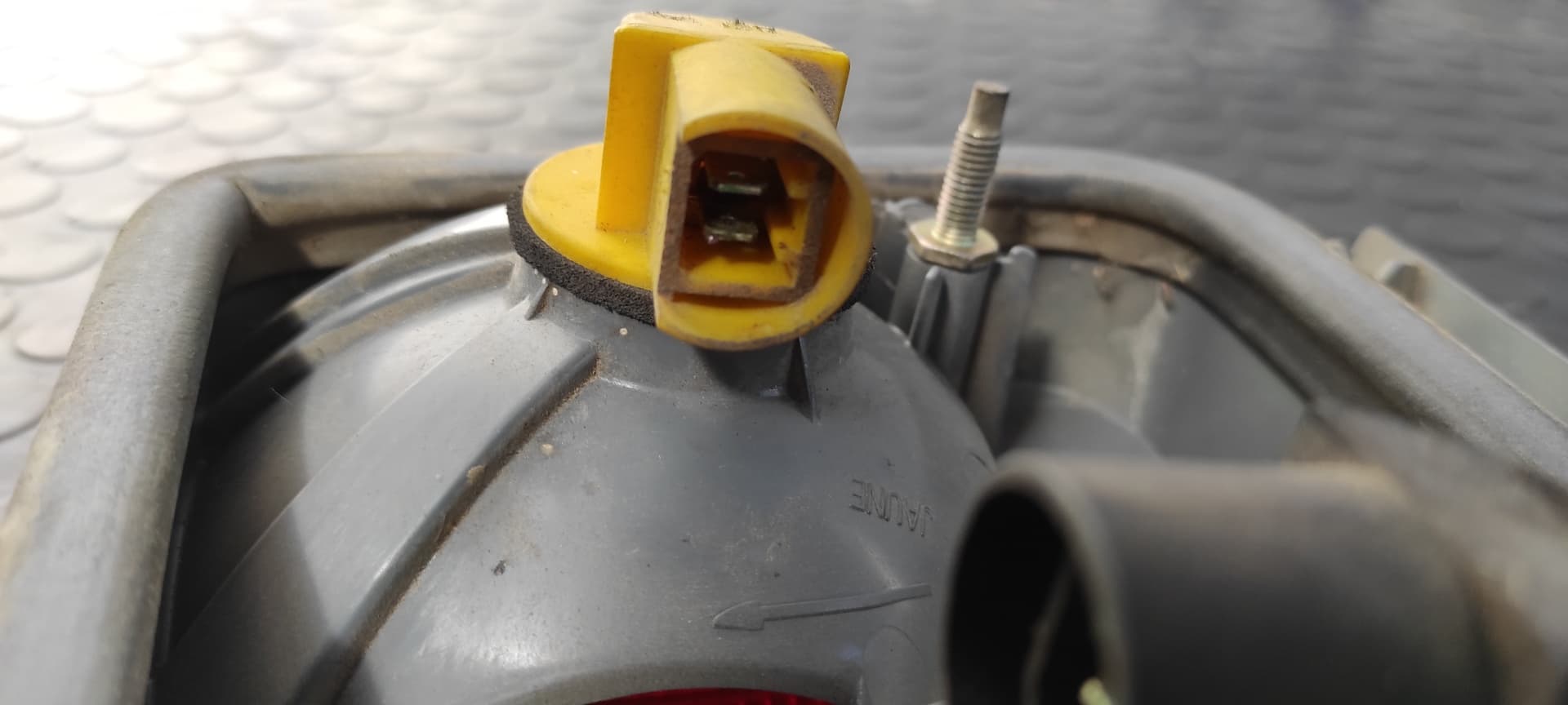 Recambio de PILOTO PORTON DERECHO para CITROEN EVASION 1.9 Turbodiesel D8BXUD9TF referencia OEM IAM 45241   - ROJO 7