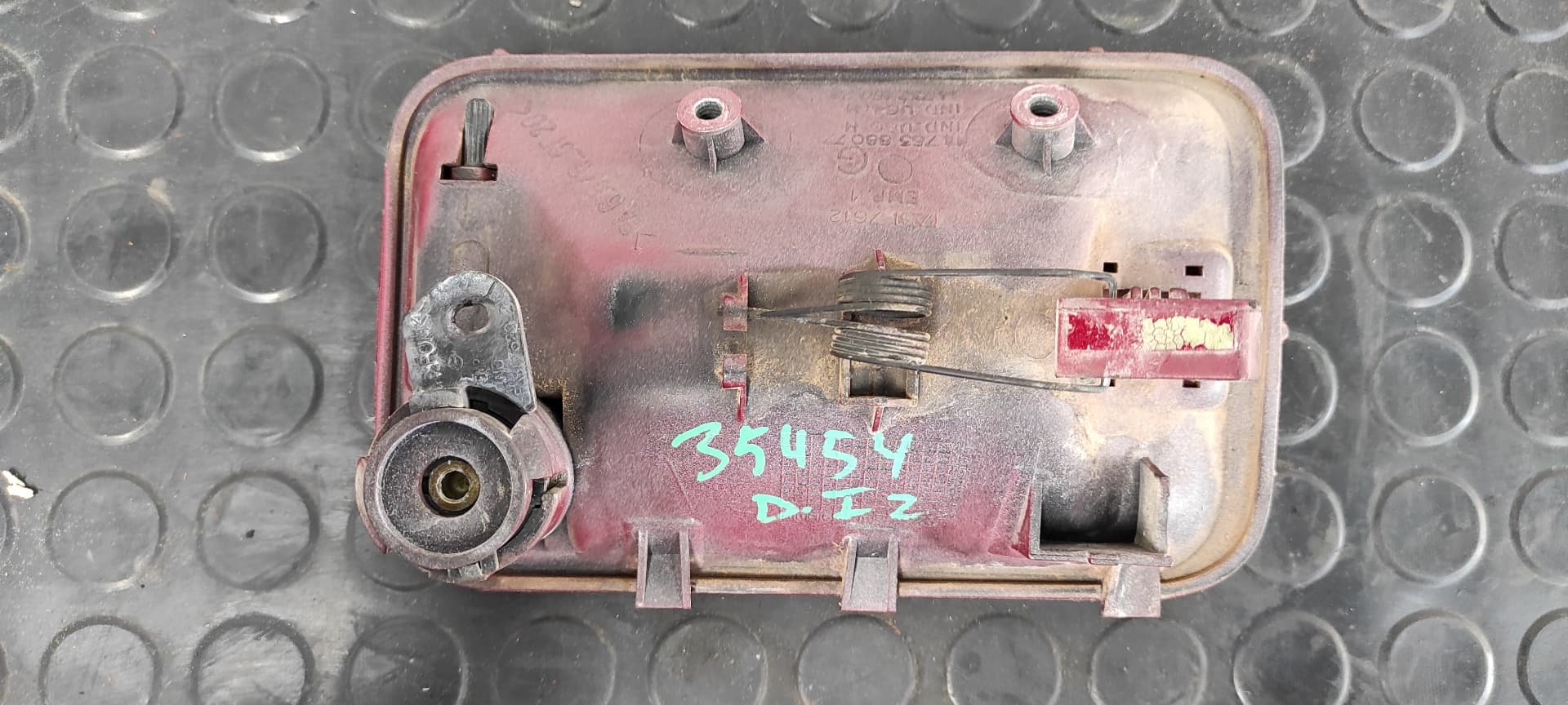 Recambio de MANETA DELANTERA IZQUIERDA para CITROEN EVASION 1.9 Turbodiesel D8BXUD9TF referencia OEM IAM 1476388077   - ROJO 6