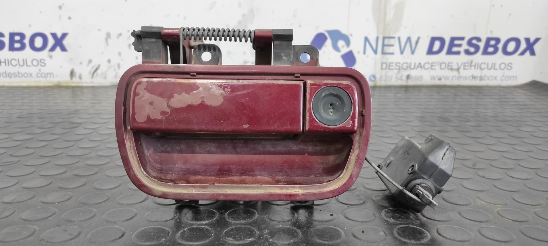 Recambio de MANETA EXTERIOR PORTON para CITROEN EVASION 1.9 Turbodiesel D8BXUD9TF referencia OEM IAM 1478370077 - ROJO