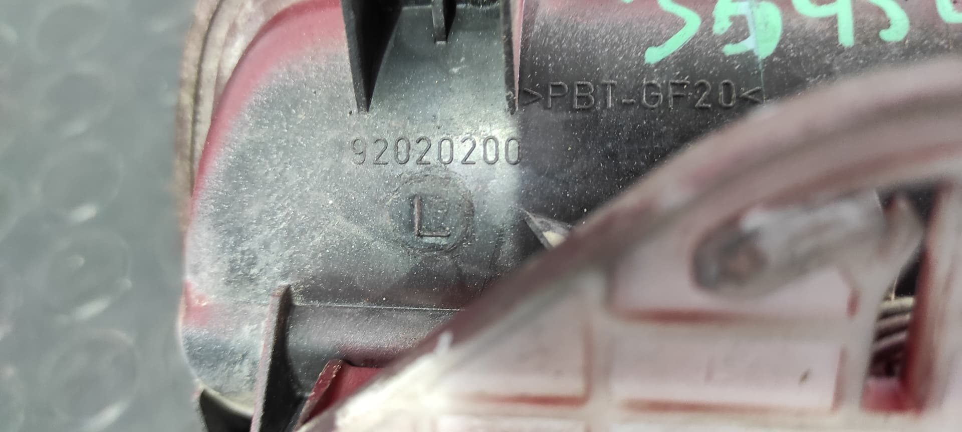 Recambio de MANETA EXTERIOR PORTON para CITROEN EVASION 1.9 Turbodiesel D8BXUD9TF referencia OEM IAM 1478370077   - ROJO 8