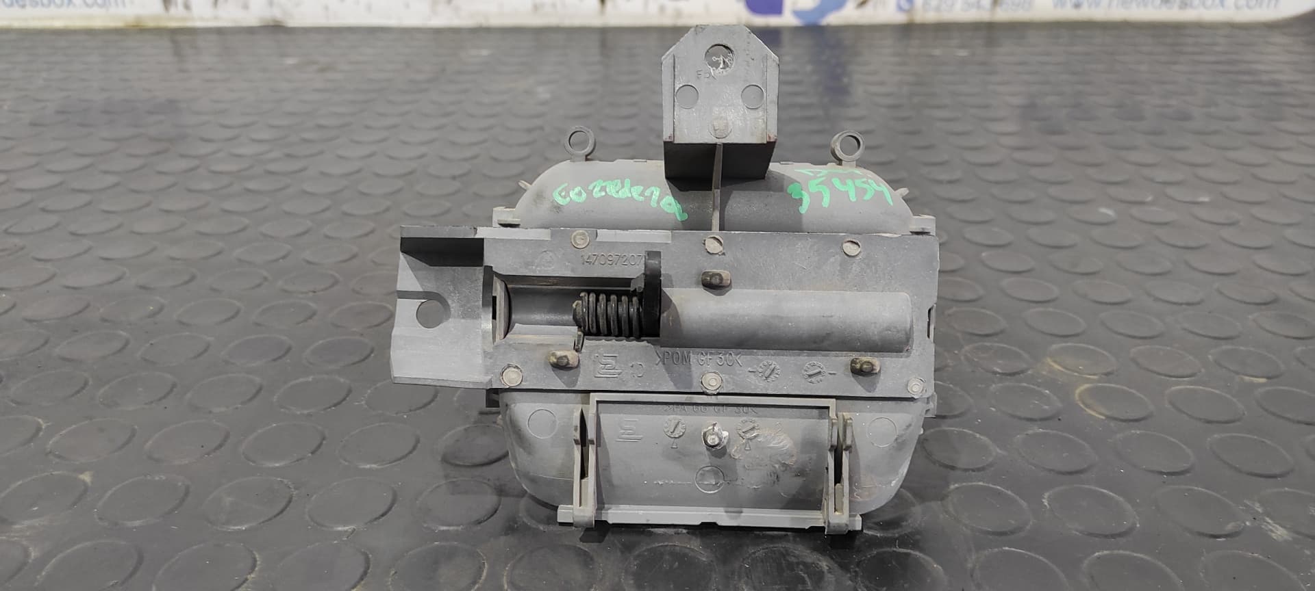 Recambio de MANETA INTERIOR TRASERA DERECHA para CITROEN EVASION 1.9 Turbodiesel D8BXUD9TF referencia OEM IAM 1470972077   - ROJO 3
