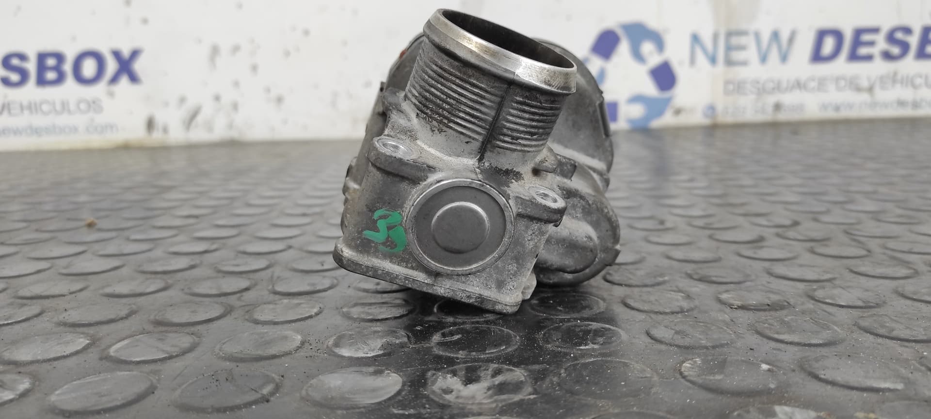 Recambio de CAJA MARIPOSA para PEUGEOT 207 Confort 8HRDV4TD referencia OEM IAM 9673534480   - BLANCO 9