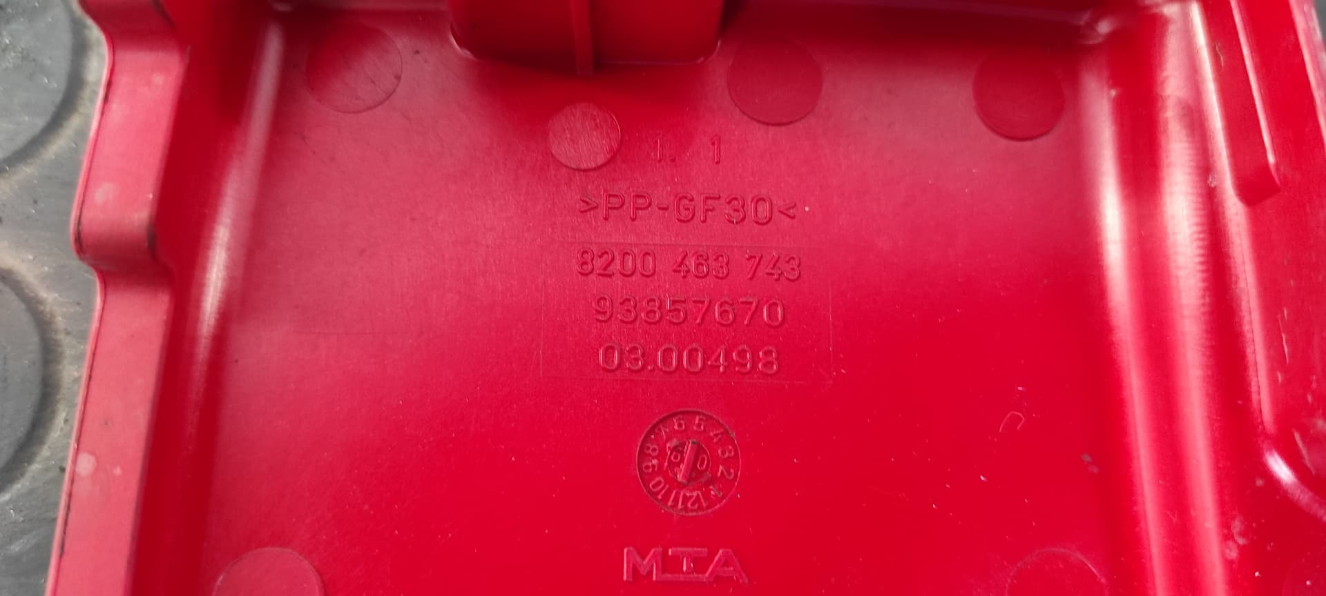 Recambio de NO IDENTIFICADO para OPEL MOVANO B KASTEN/COMBI HKa L2H2 3,3t DoKa M9TA6 referencia OEM IAM 8200778373   - BLANCO 8