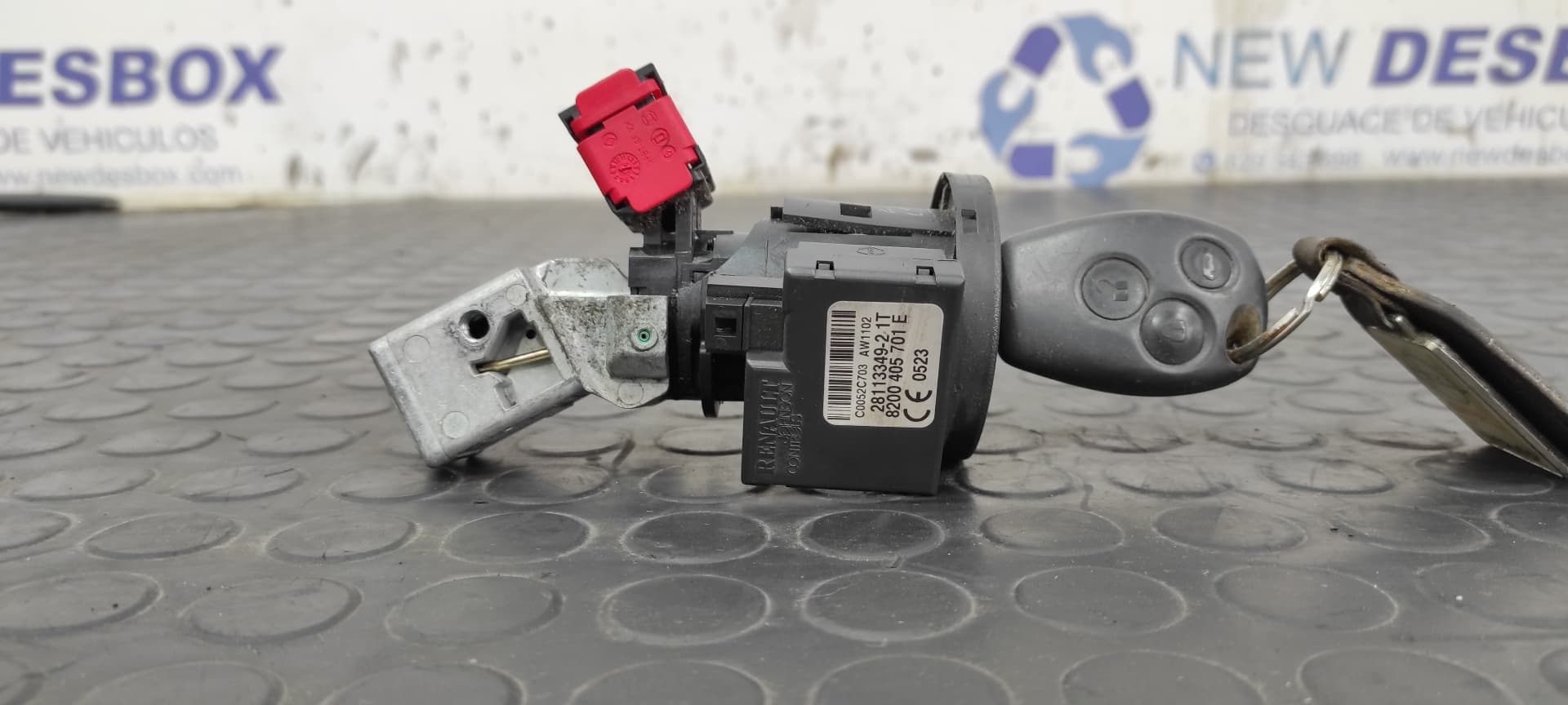 Recambio de CONMUTADOR DE ARRANQUE para OPEL MOVANO B KASTEN/COMBI M9TA6 referencia OEM IAM 281133492   - BLANCO