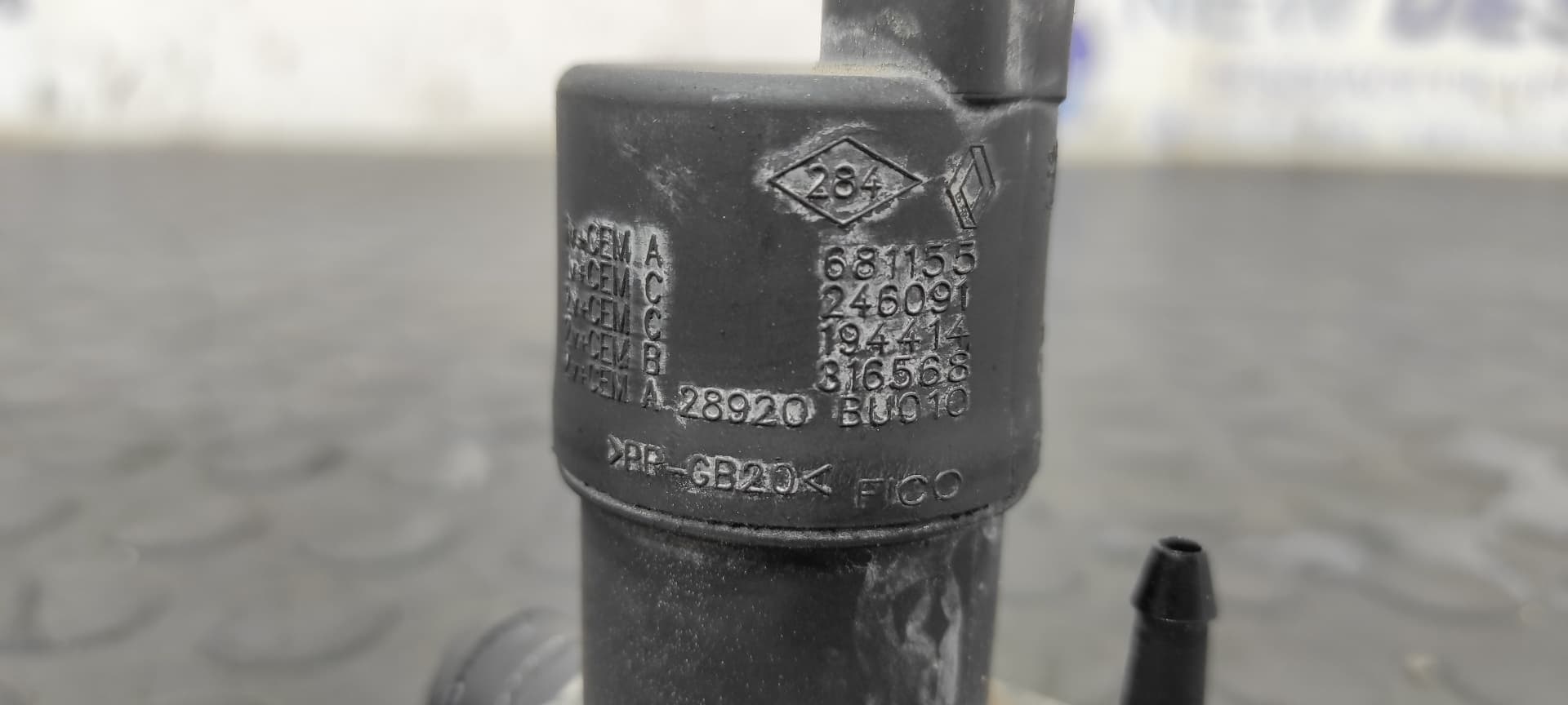 Recambio de BOMBA LIMPIA para OPEL MOVANO B KASTEN/COMBI HKa L2H2 3,3t DoKa M9TA6 referencia OEM IAM 9641553880   - BLANCO 2