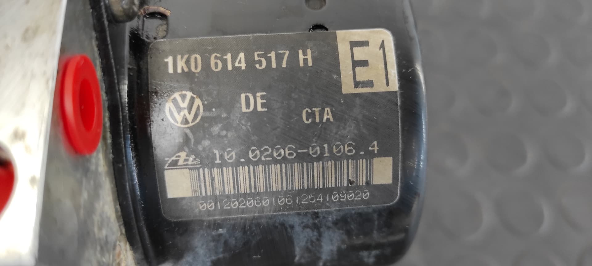 Recambio de ABS para VOLKSWAGEN GOLF V BERLINA (1K1) BKD referencia OEM IAM 1K0614517H   - ROJO 7