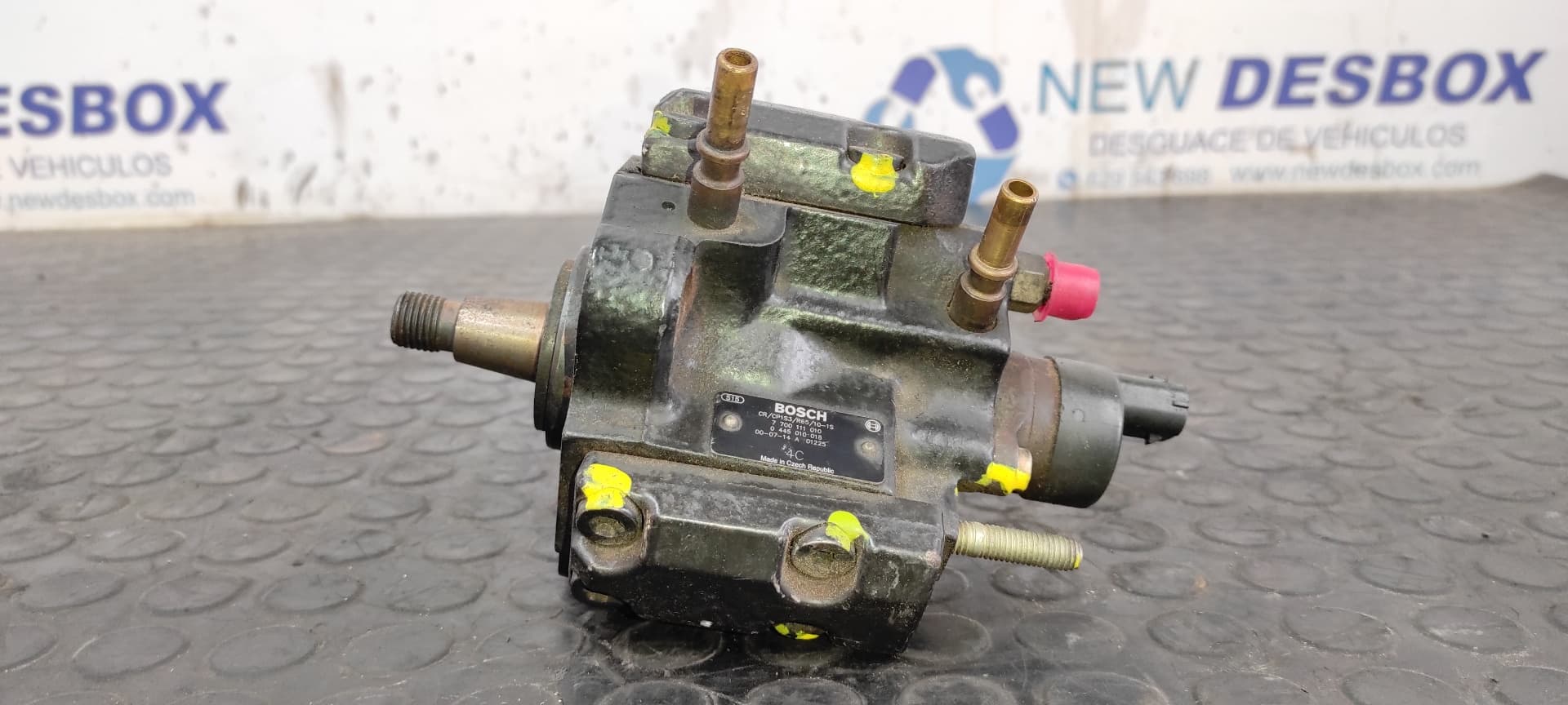 Recambio de BOMBA INYECCION para RENAULT MEGANE I COACH/COUPE (DA0) F9Q734 referencia OEM IAM 7700111010 3