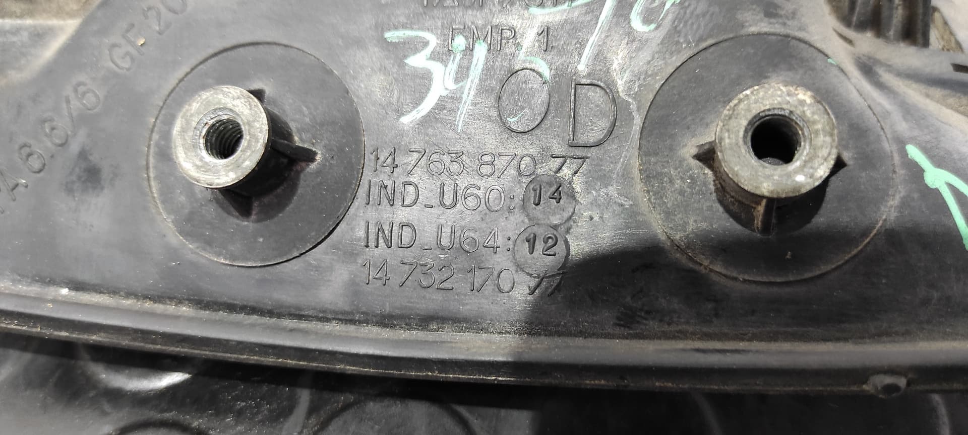 Recambio de MANETA DELANTERA DERECHA para PEUGEOT EXPERT KASTEN KOMFORT Confort acristalato Largo RHXDW10BTED referencia OEM IAM 1476387077   - ROJO 6