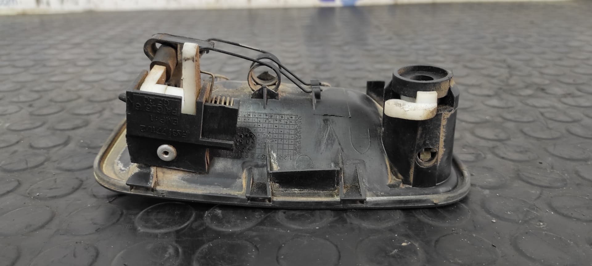 Recambio de MANETA DELANTERA DERECHA para CITROEN JUMPY 2.0 HDi Furg. (774kg) RHX referencia OEM IAM 1476387077   - BLANCO 2