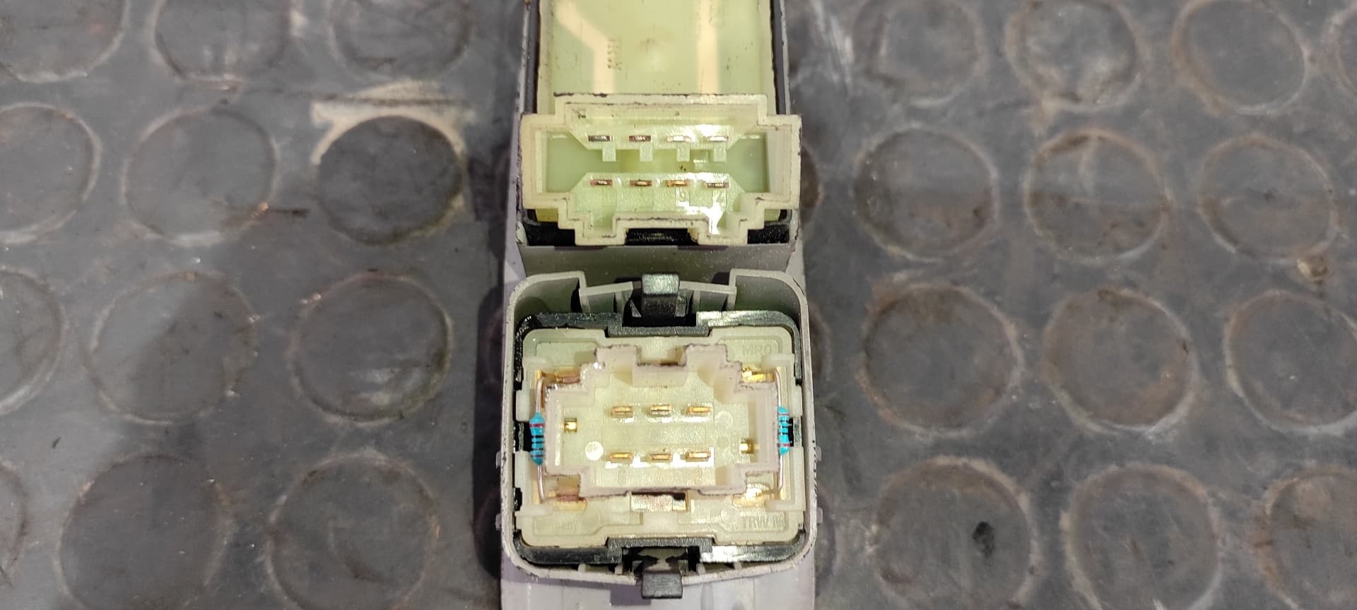 Recambio de MANDO ELEVALUNAS DELANTERO IZQUIERDO para SEAT ALHAMBRA (7V8) Gran Via AFN referencia OEM IAM 7M0867255M   - GRIS 4